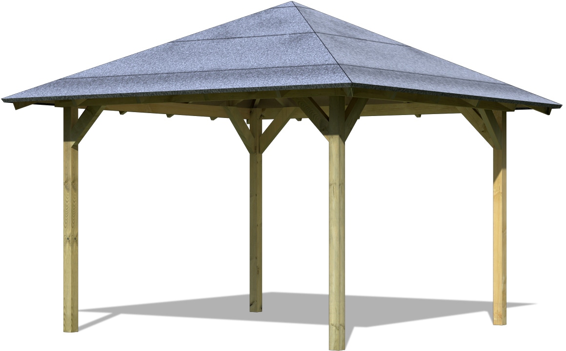 Karibu Pavillon "Cordoba", BxT: 357x357 cm günstig online kaufen