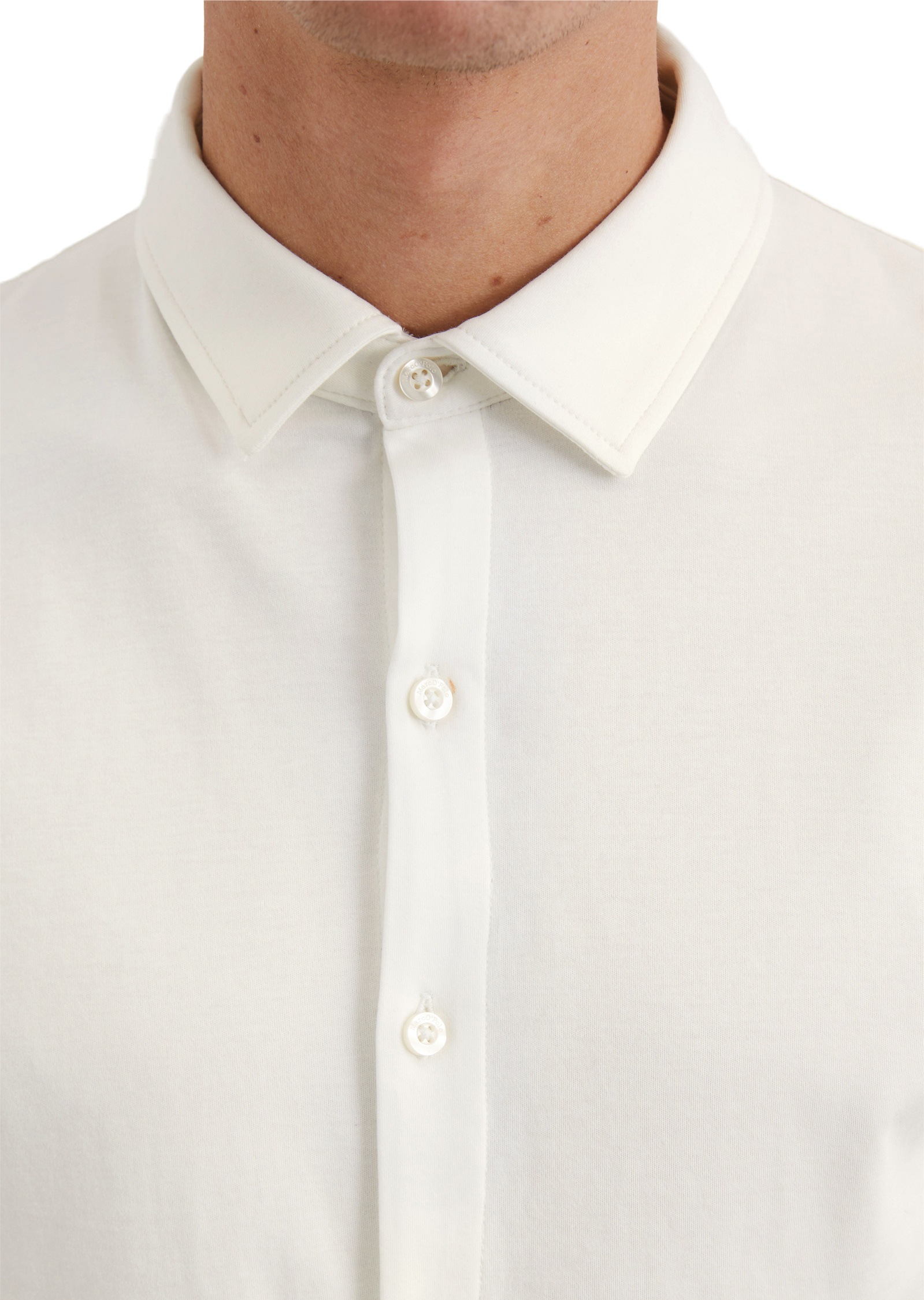Marc O'Polo Langarm-Poloshirt »aus reiner Bio-Baumwolle«