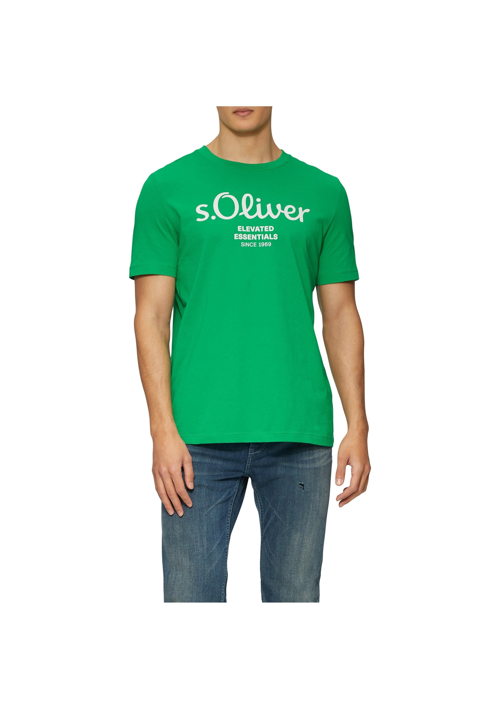 s.Oliver T-Shirt »T-Shirt Logo T-Shirt 1er Pack«