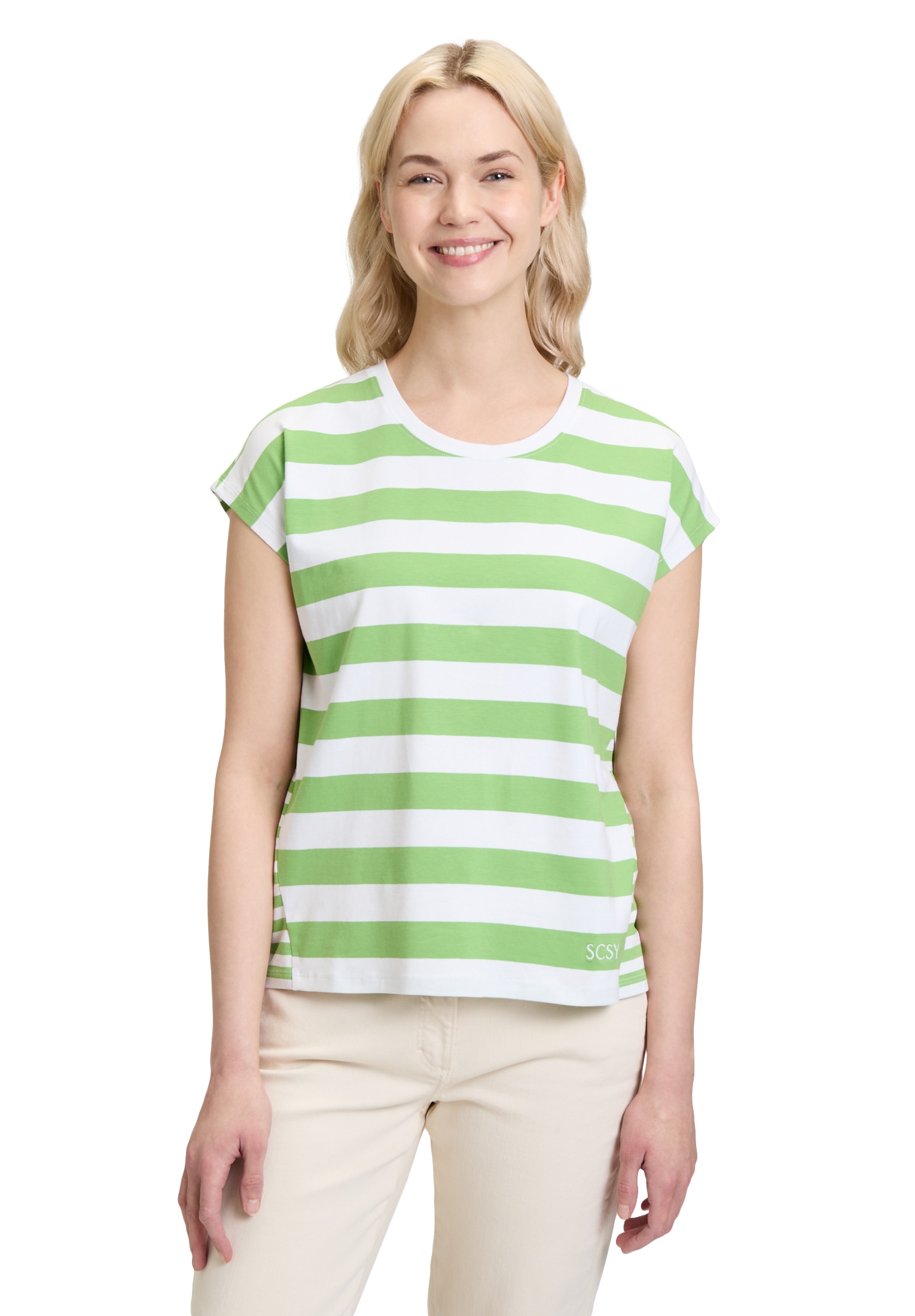 Betty Barclay Kurzarmshirt "Damen Basic Shirt mit Streifen", 1 Stk. Materia günstig online kaufen