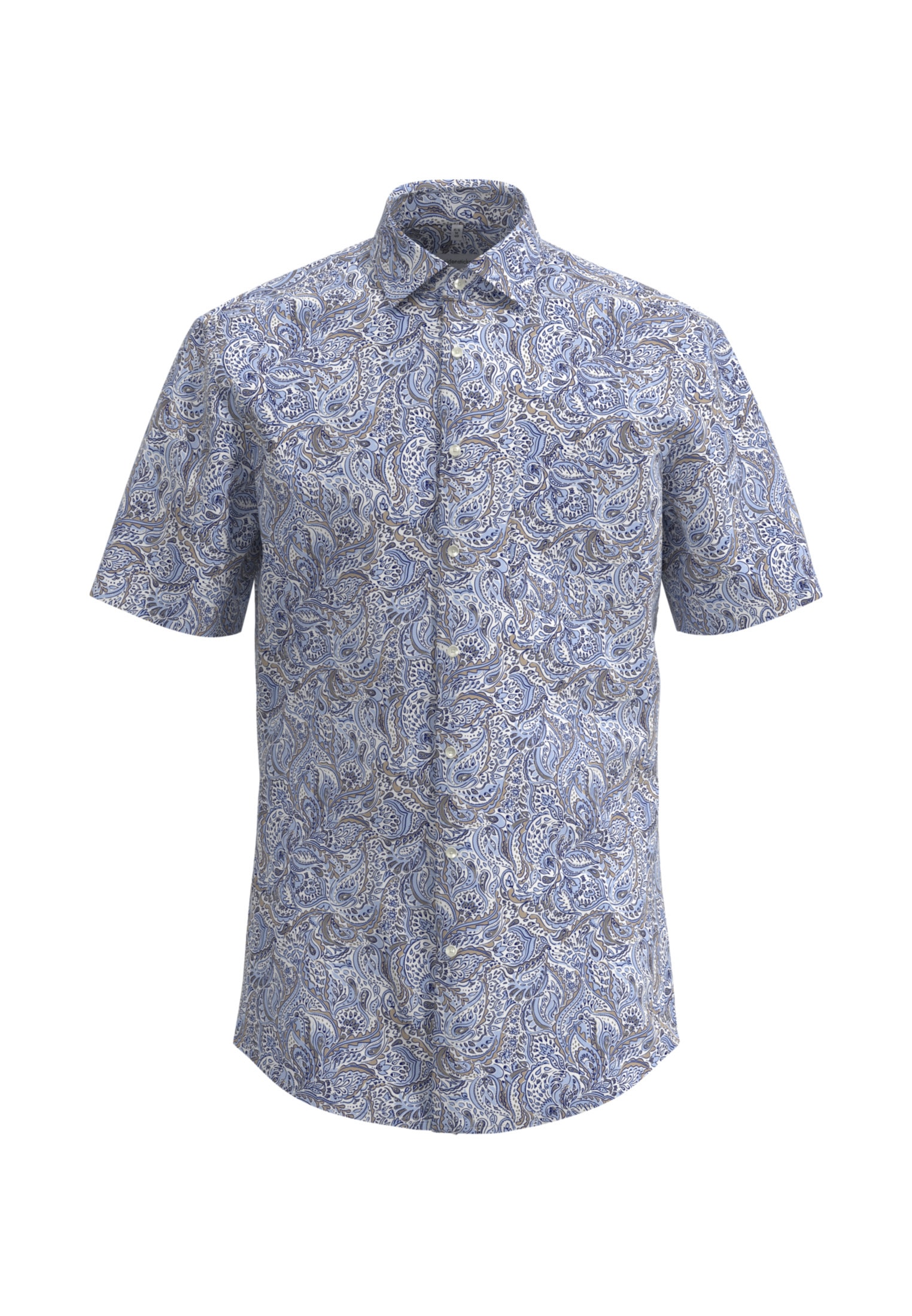seidensticker Businesshemd "Regular" Regular 1/2 Kentkragen Floral günstig online kaufen
