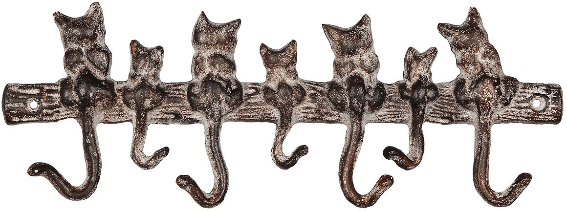 Gusseisen bestellen Katzen«, »Haken aus Haus - Ambiente | 7 Wandhaken BAUR (1 St.)