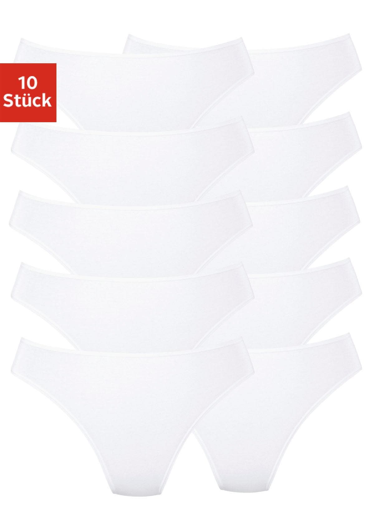 petite fleur by Lascana 10er-Pack, aus elastischer Baumwolle