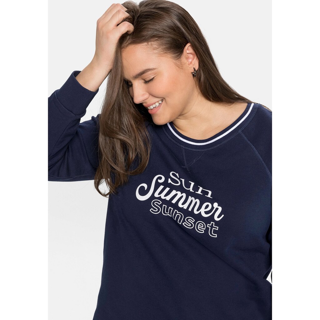 Sheego Sweatshirt »Große Größen«