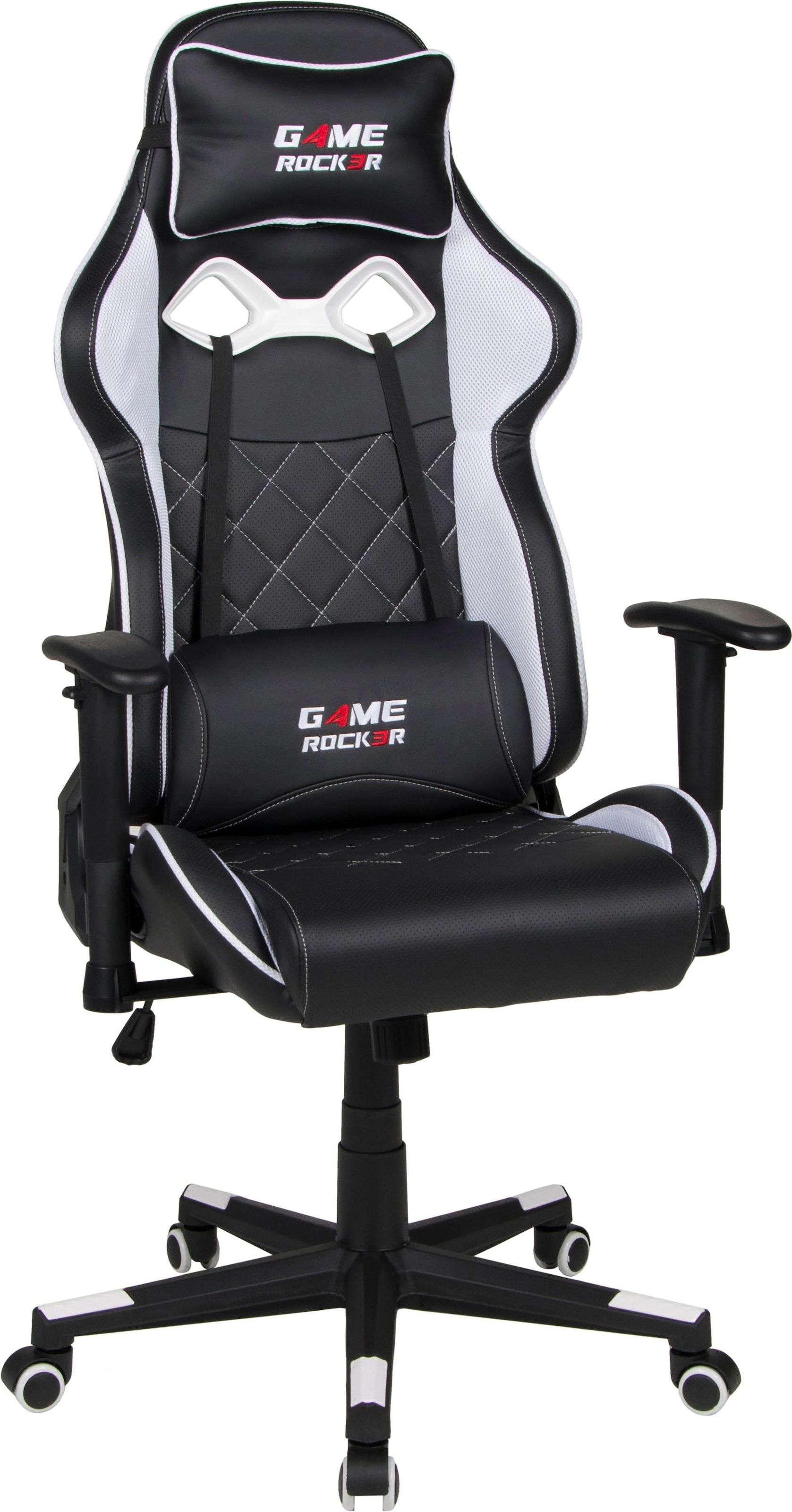 Duo Collection Gaming-Stuhl "Game-Rocker G-20", Kunstleder-Netzstoff