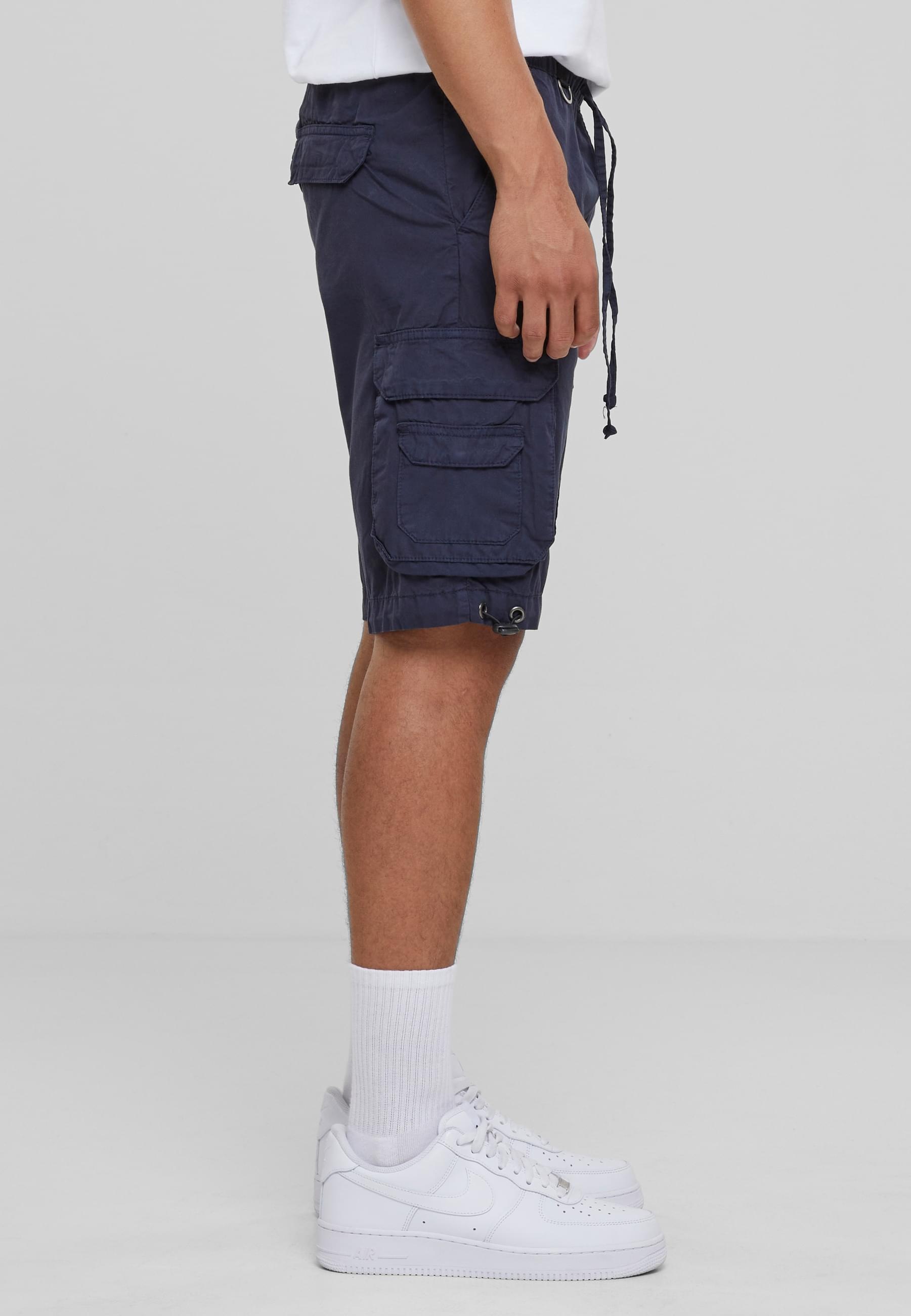 URBAN CLASSICS Stoffhose »Urban Classics Herren Double Pocket Cargo Shorts«, (1 tlg.)