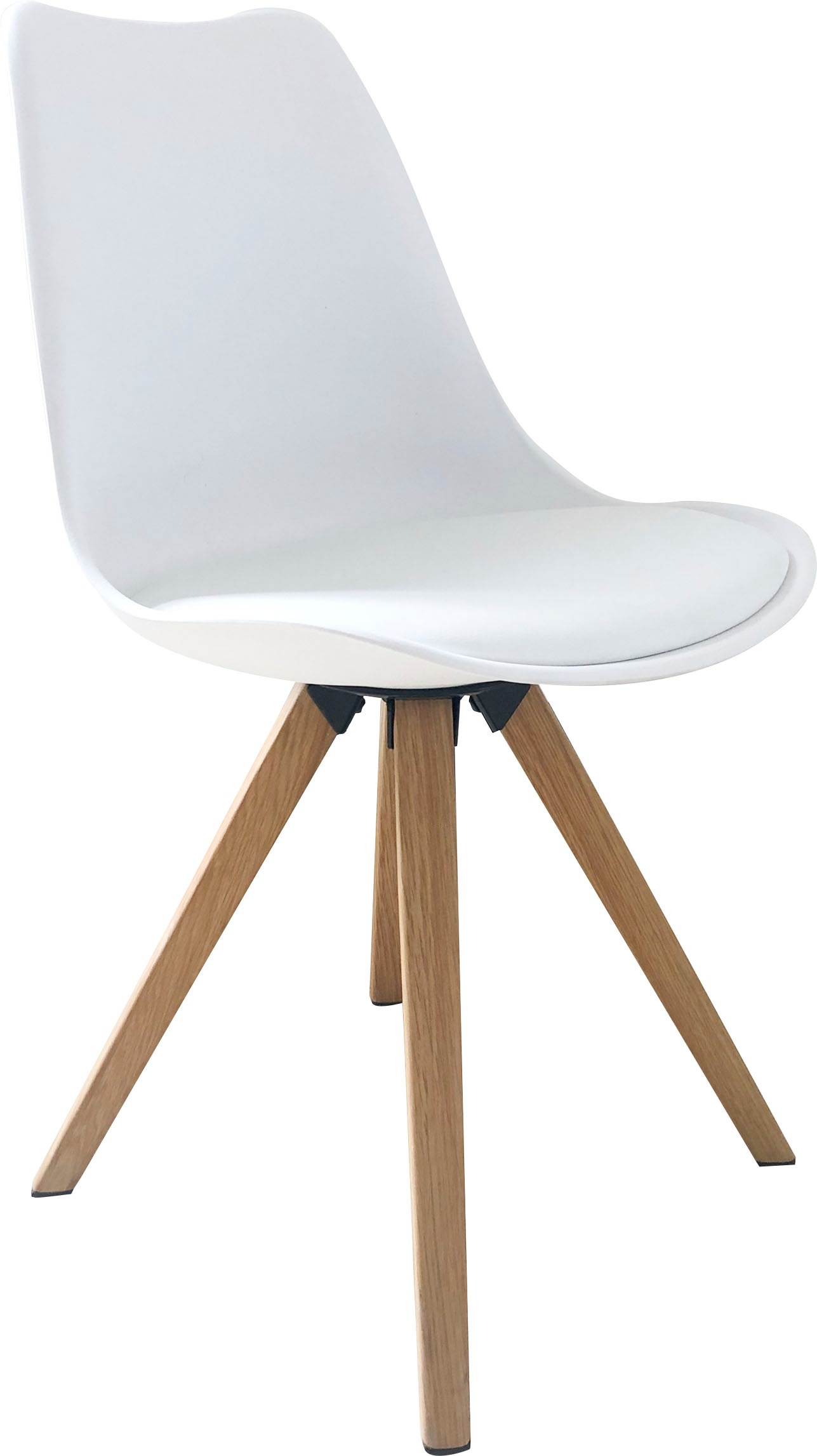 byLIVING Esszimmerstuhl "Kira", 2 St., Kunstleder, Sitzschale mit Sitzkisse günstig online kaufen