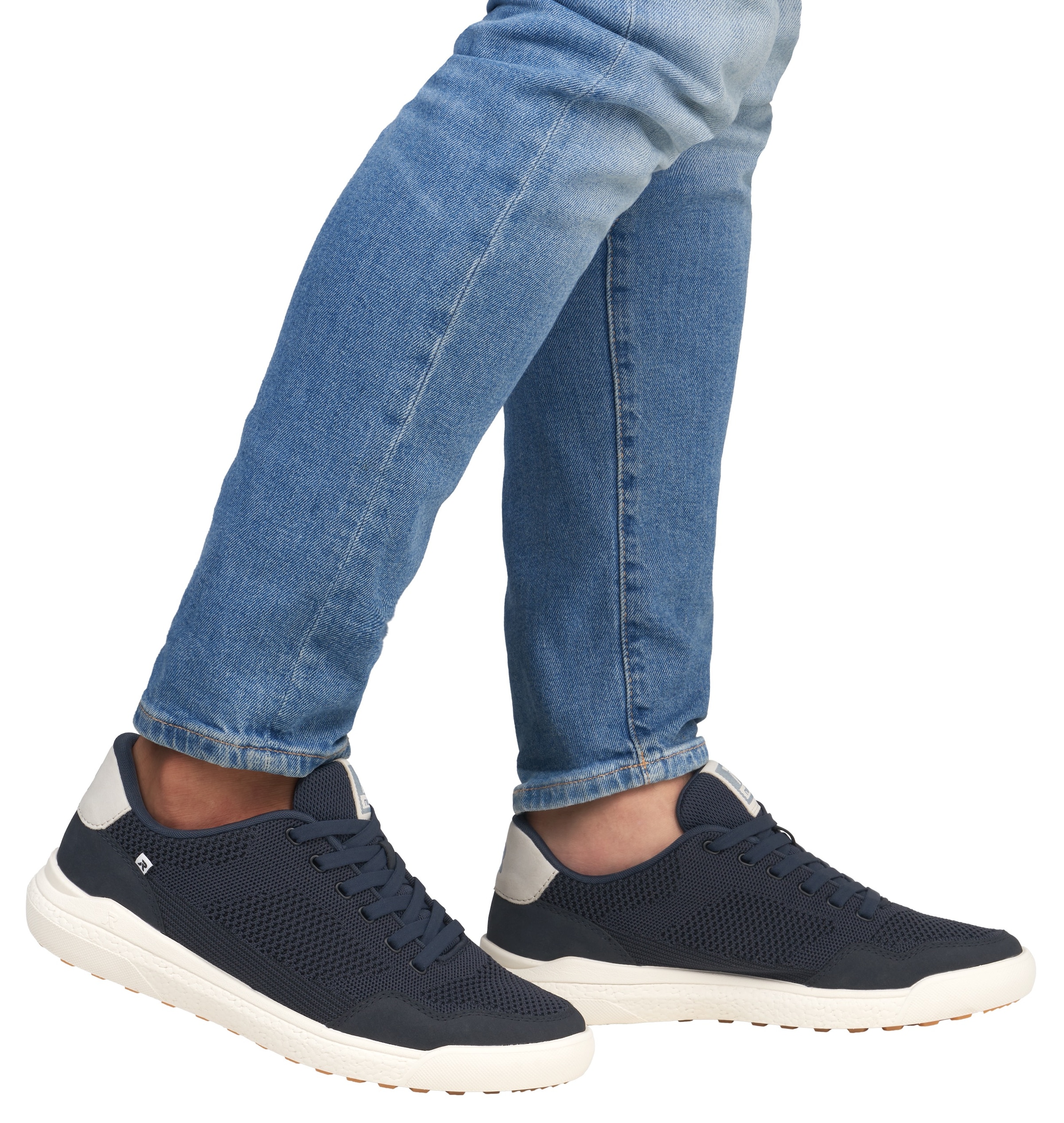 RIEKER Sport Sneaker »Chester«, Schnürschuh, Halbschuh, Freizeischuh mit angesagter Laufsohle
