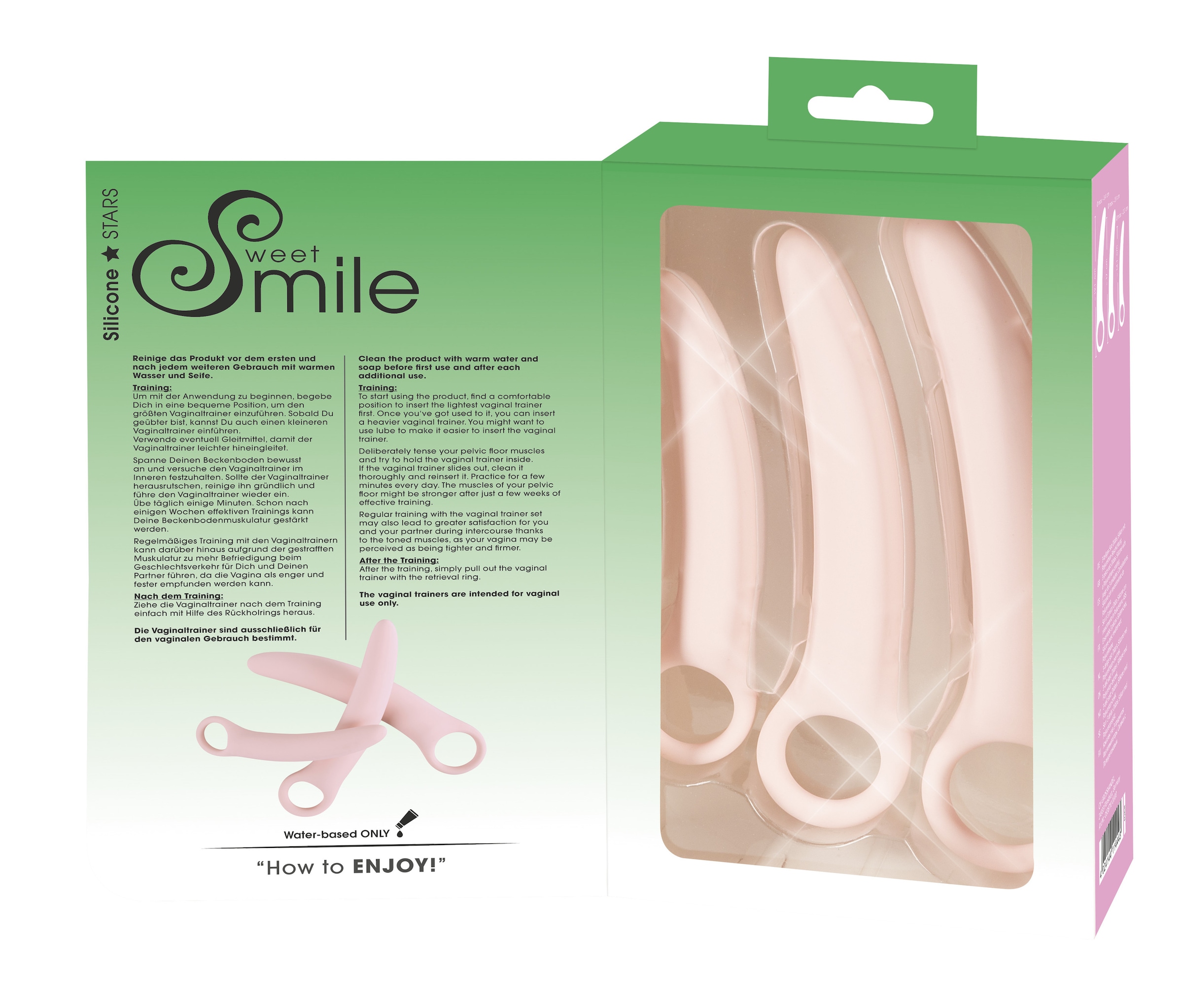 Sweet Smile Liebeskugeln »Dildo-Set Vaginal Trainers«