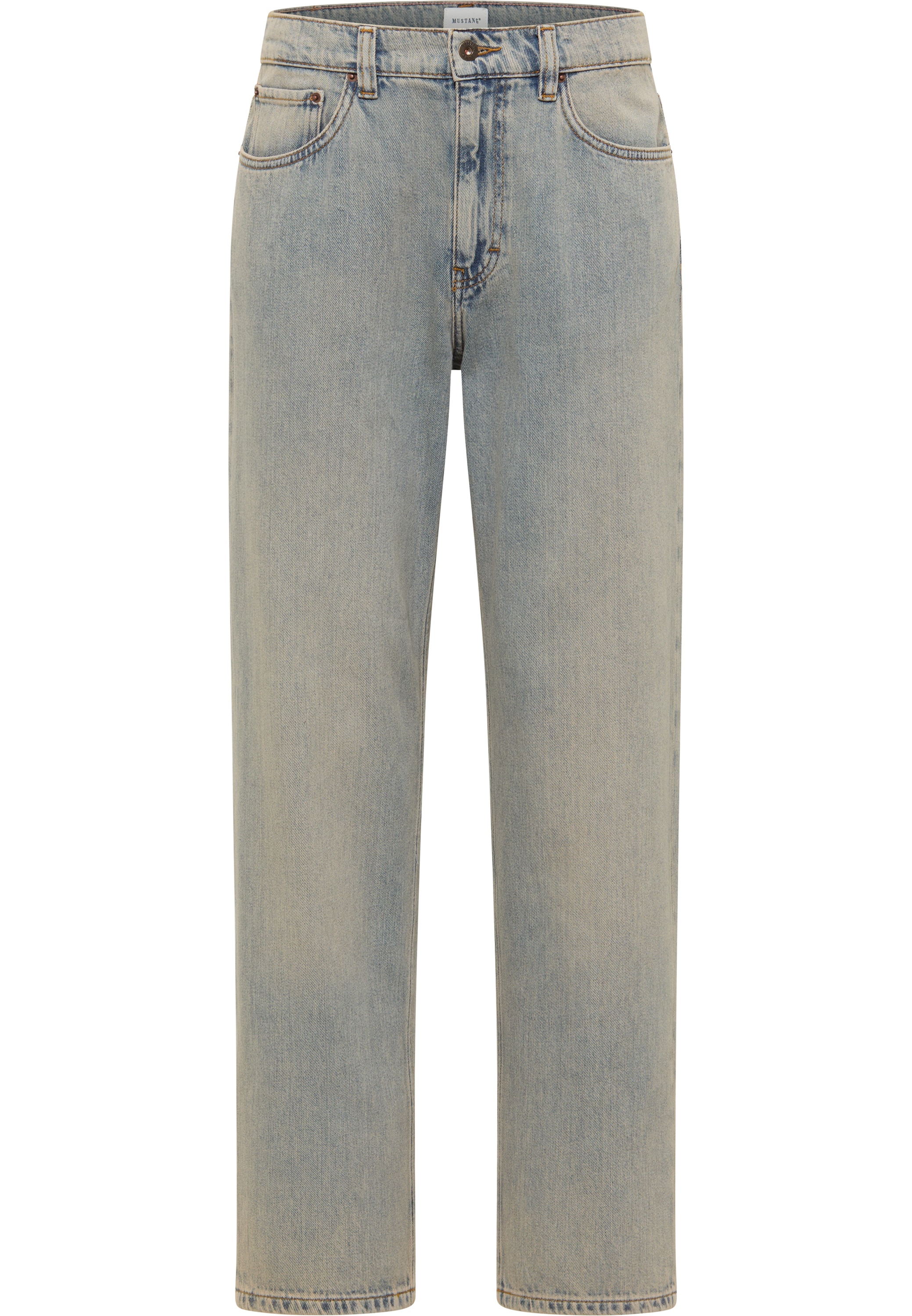 MUSTANG Straight-Jeans »Herren Style Jeff Relaxed Straight«