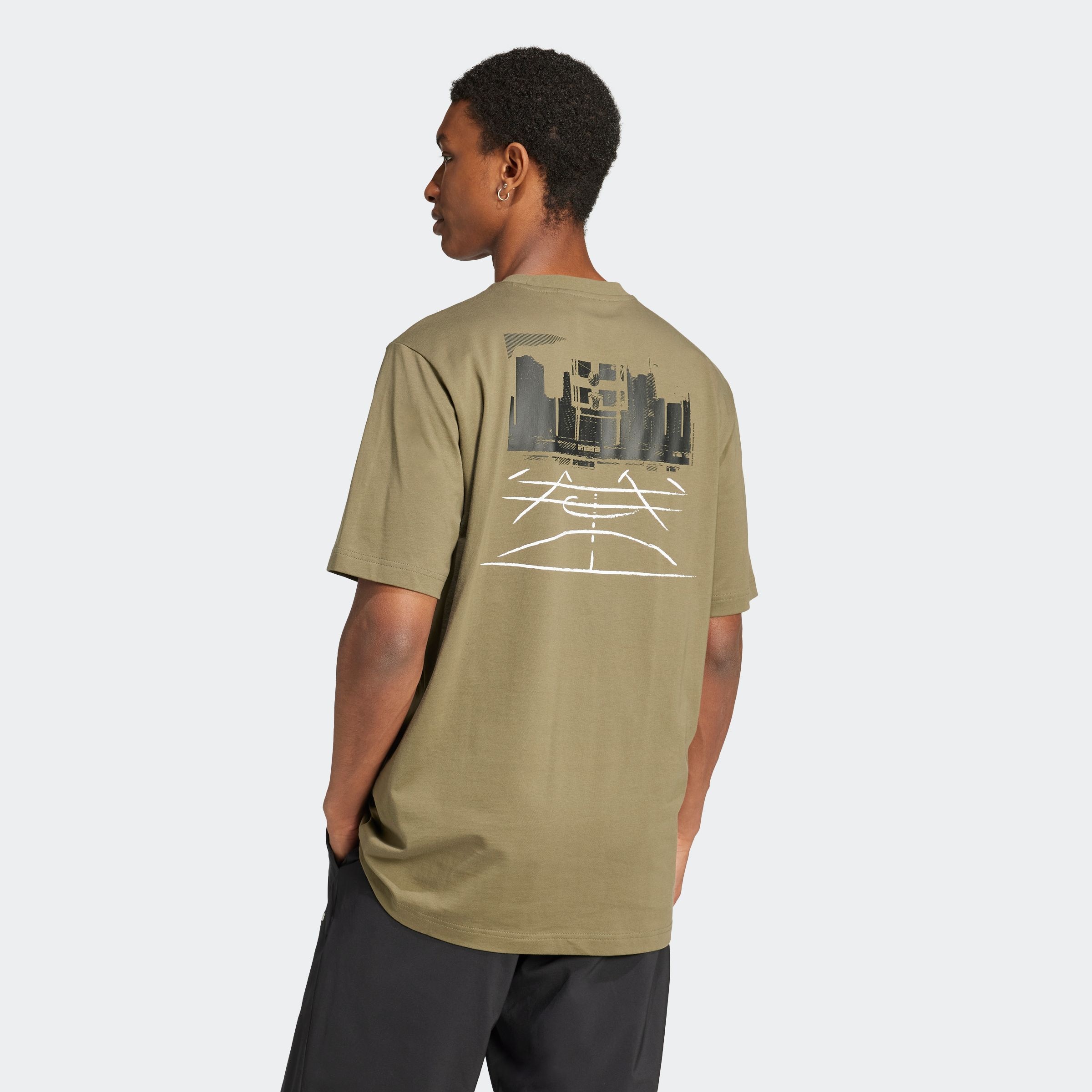 adidas Sportswear T-Shirt "M C PHOTO TEE", Rückenprint günstig online kaufen