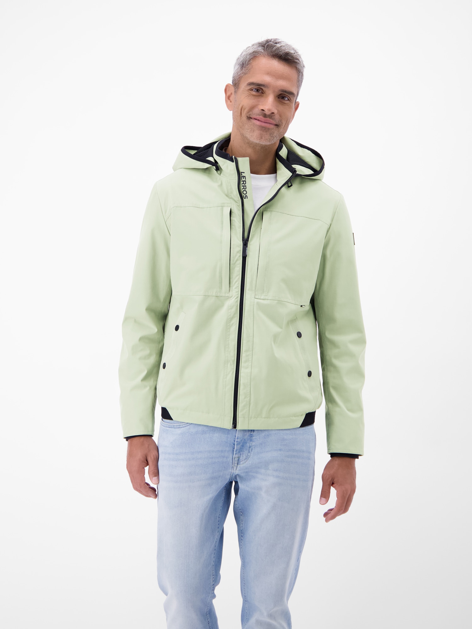LERROS "Leichte Funktionsjacke mit abnehmbarer Kapuze" mit Kapuze