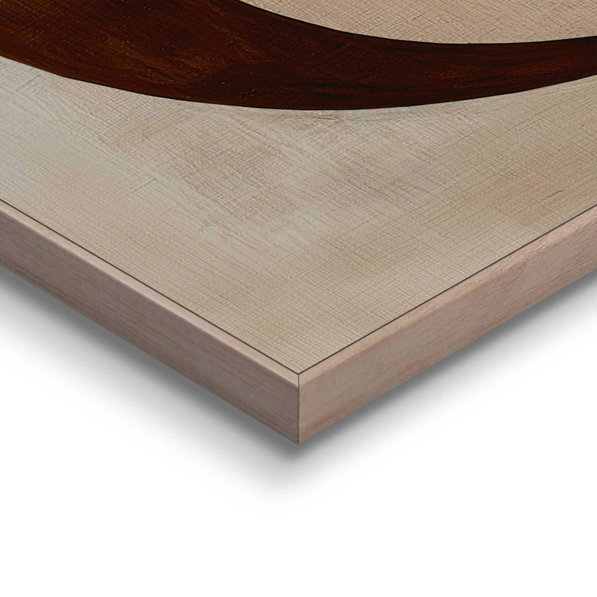 Reinders! Poster »Earth Essence«, Wohnzimmer - Formen - Organisch - Braun - MDF - Abstrakt - 50x70 cm