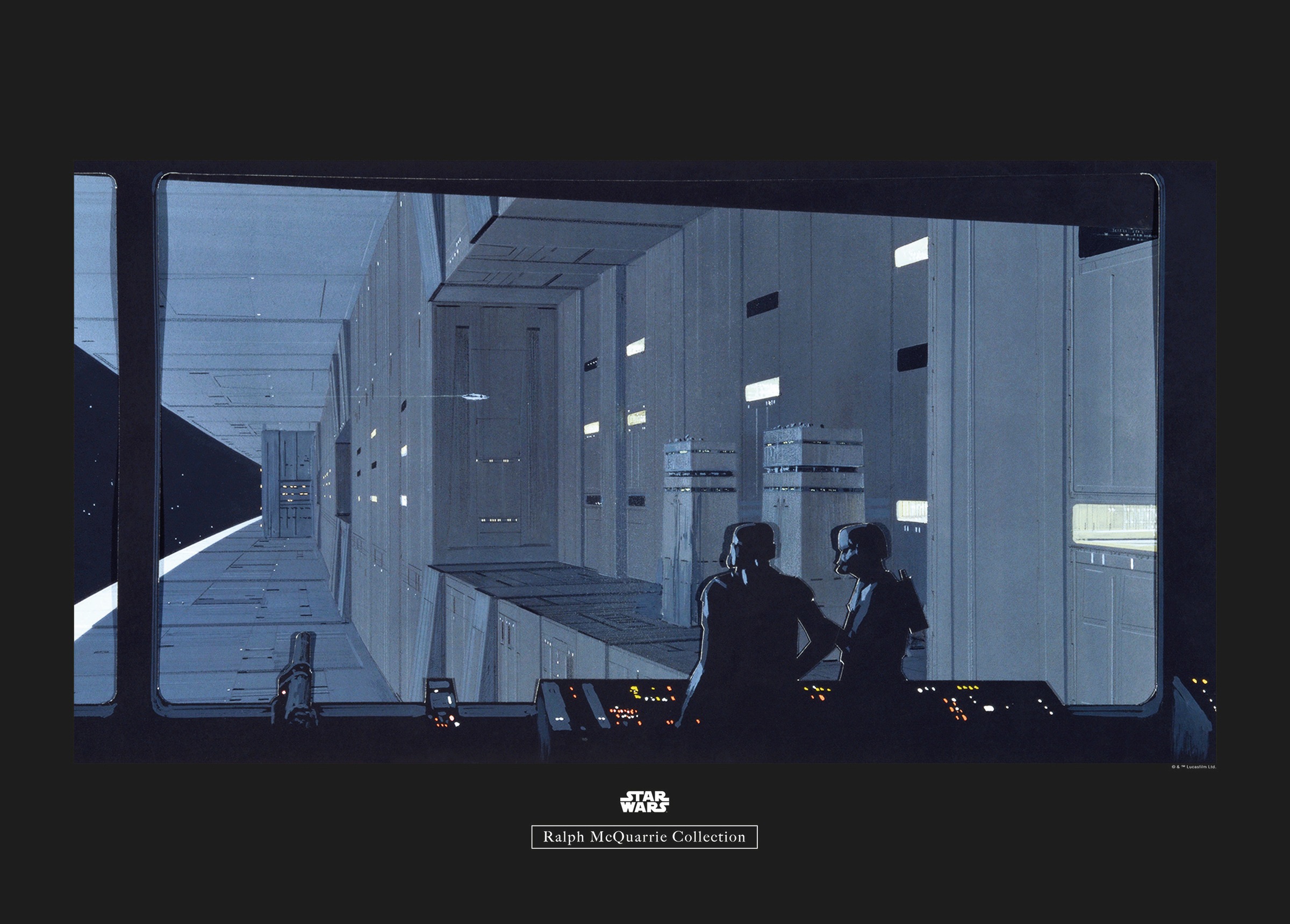 Komar Poster »Star Wars Classic RMQ Death St...