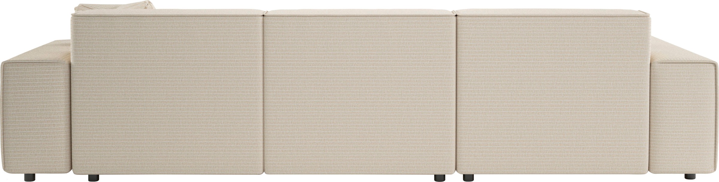 andas Ecksofa »Glimminge auch in Breitcord, Feincord, Bouclé + Easy care-Bezug«, L-Form, Breite 294, Zierkissen