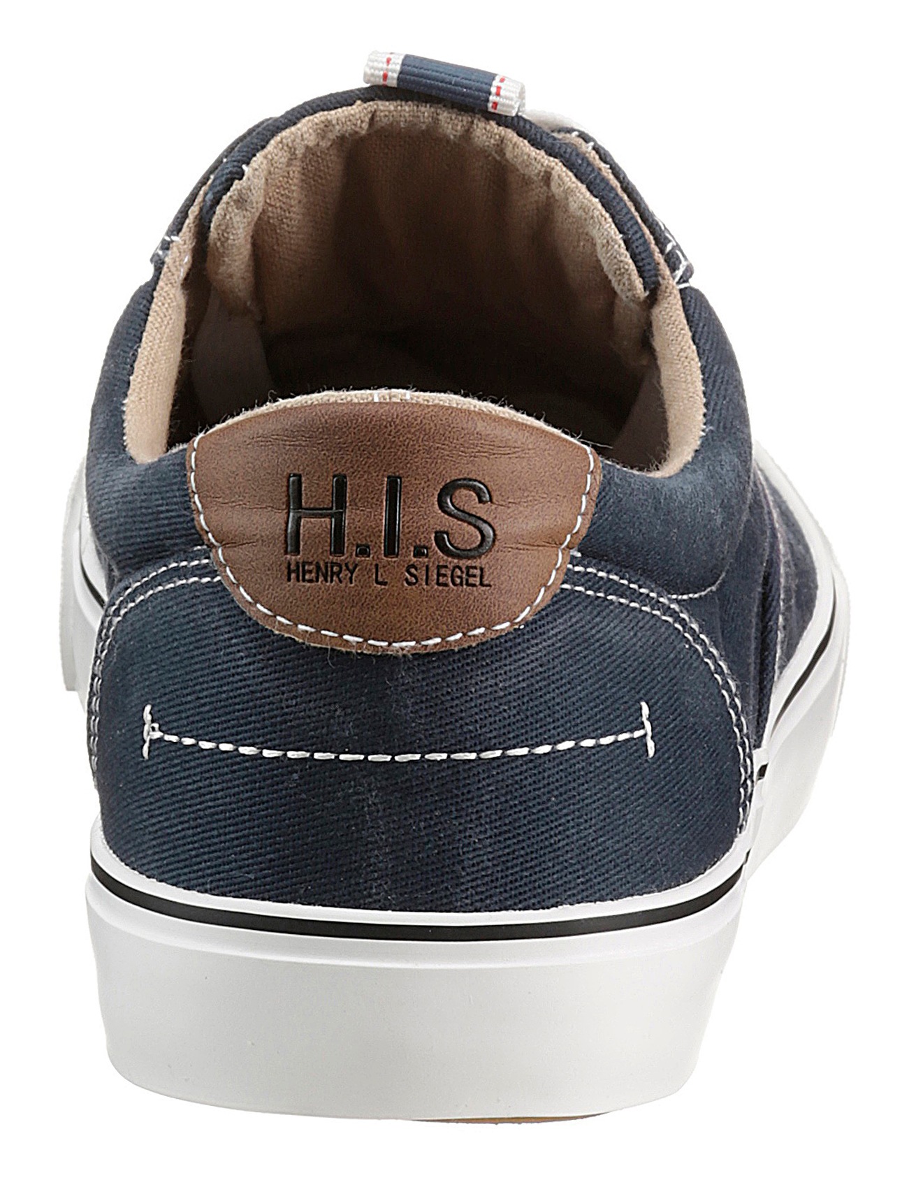 H.I.S Sneaker, mit Logoflag, Freizeitschuh, Halbschuh, Schnürschuh