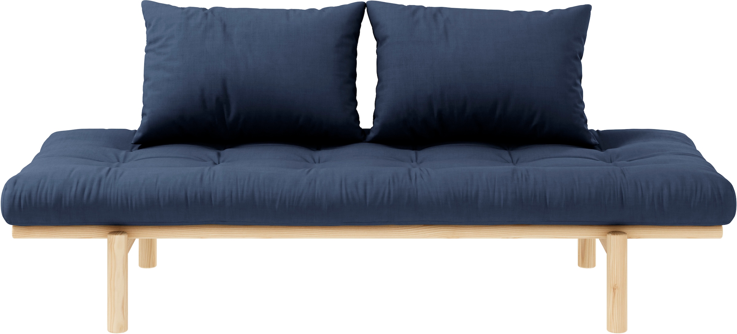 Karup Design Daybett "Pace" Set, 2 Stk. tlg. aus massiven Kiefernholz, inkl. Futonmatratze