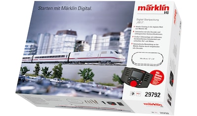 Modelleisenbahn-Set »Märklin Digital - Startpackung ICE 2, Wechselstrom - 29792«