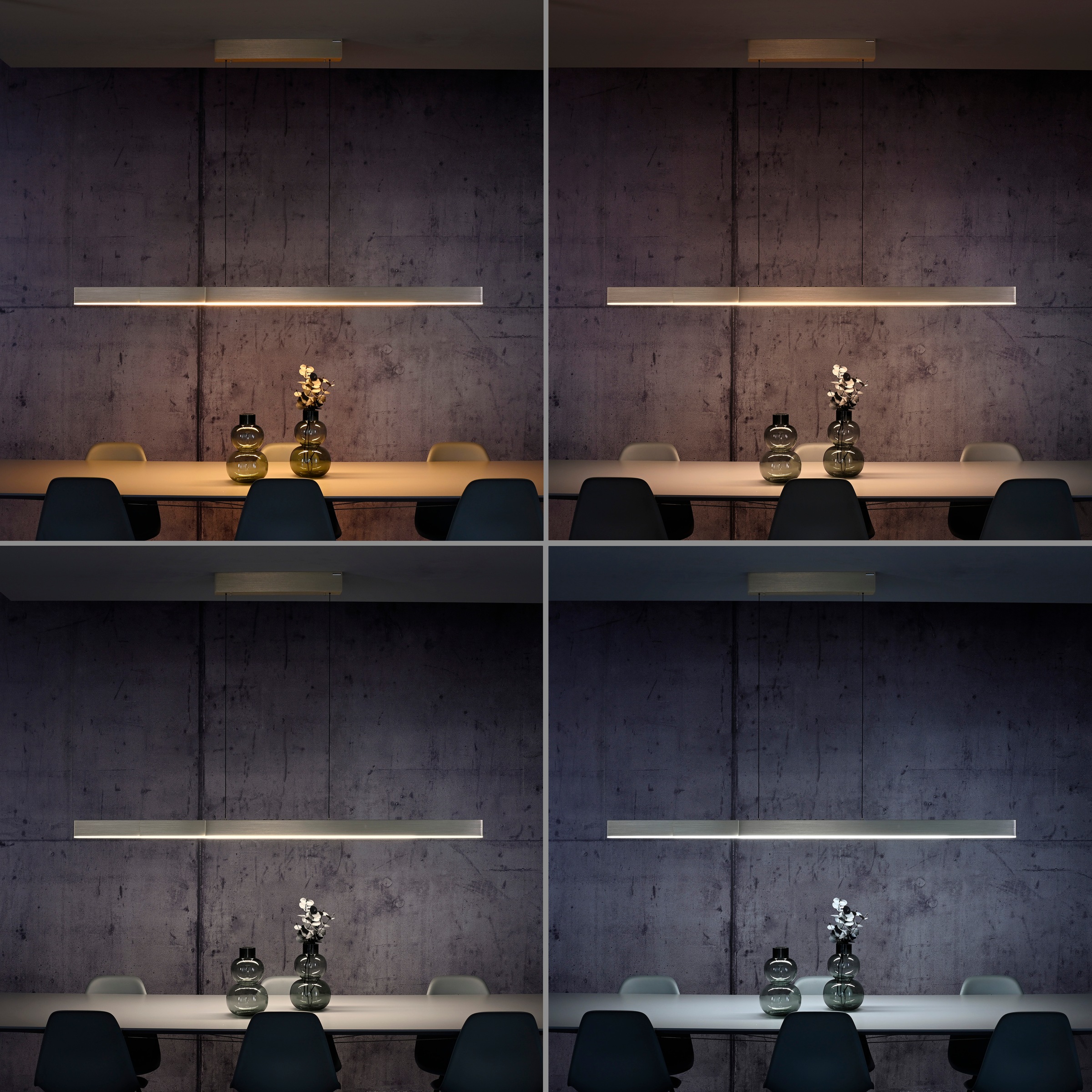 Neuhaus PURE LED Pendelleuchte »PURE Moto-Rise« LED-Board 1 Stk. warmweiß - kaltweiß e-LIFT® Funktion, e-SLIDE® Funktion, Fernbedienung
