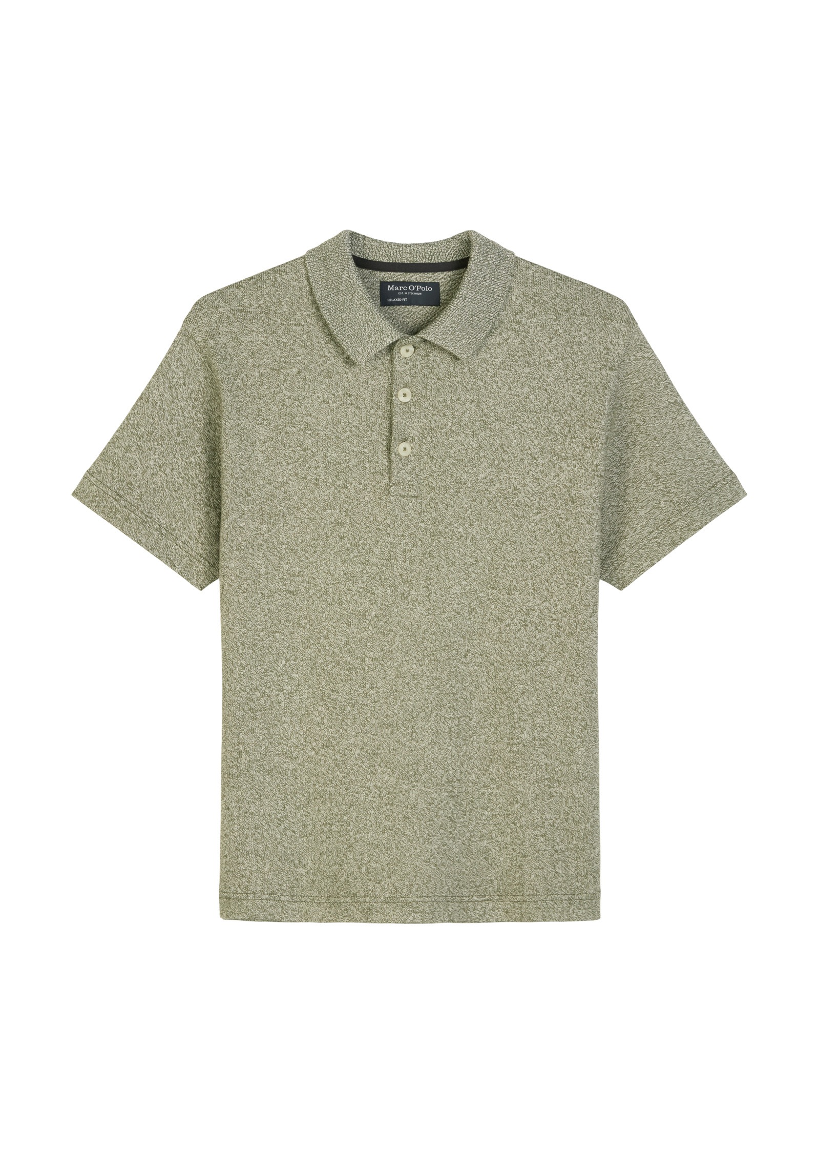Marc O'Polo Poloshirt »aus garngefärbtem Mouliné-Garn«