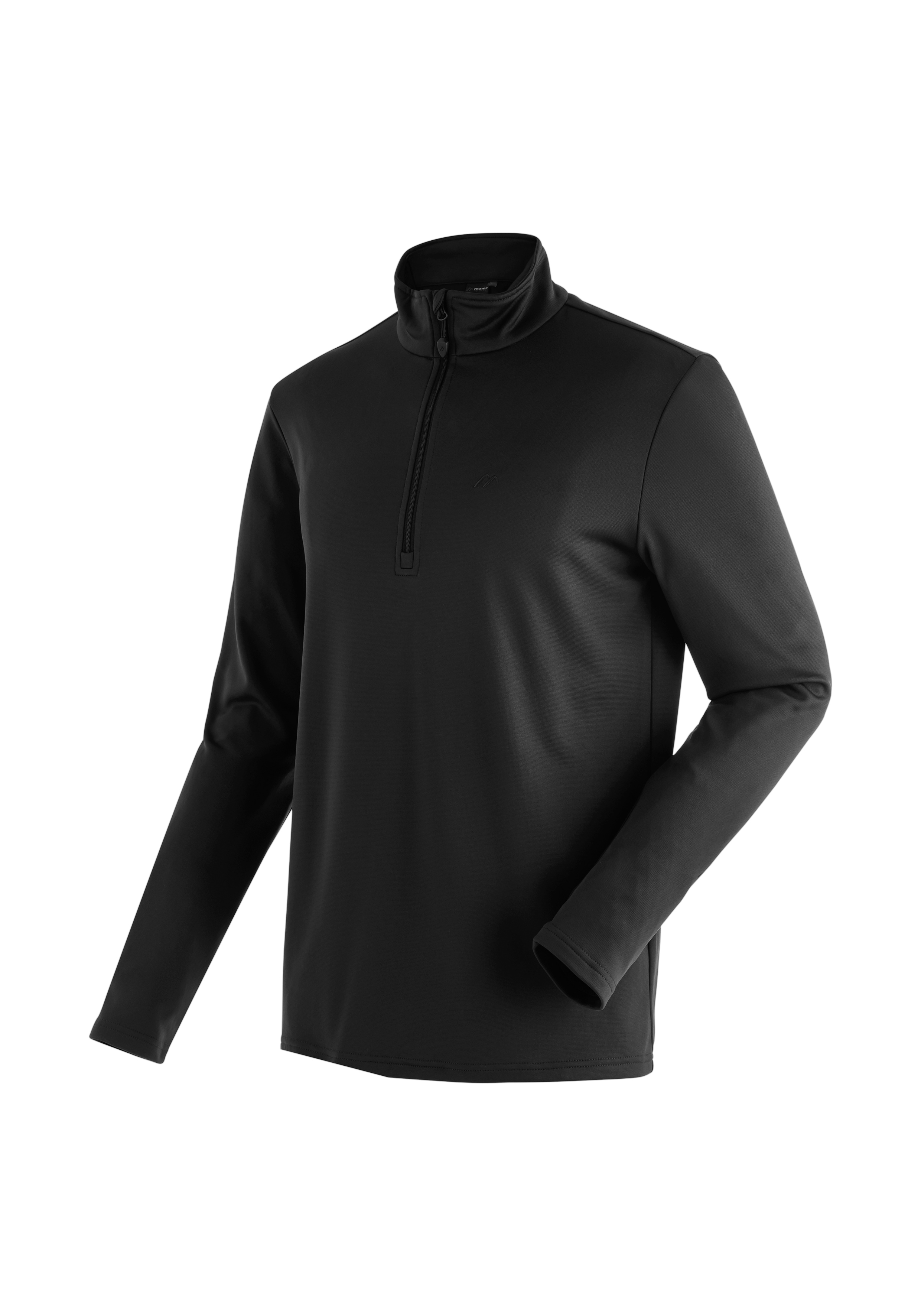 Maier Sports Fleecepullover "Felix", Herren Fleece, funktioneller Midlayer, Half-Zip, Regular Fit