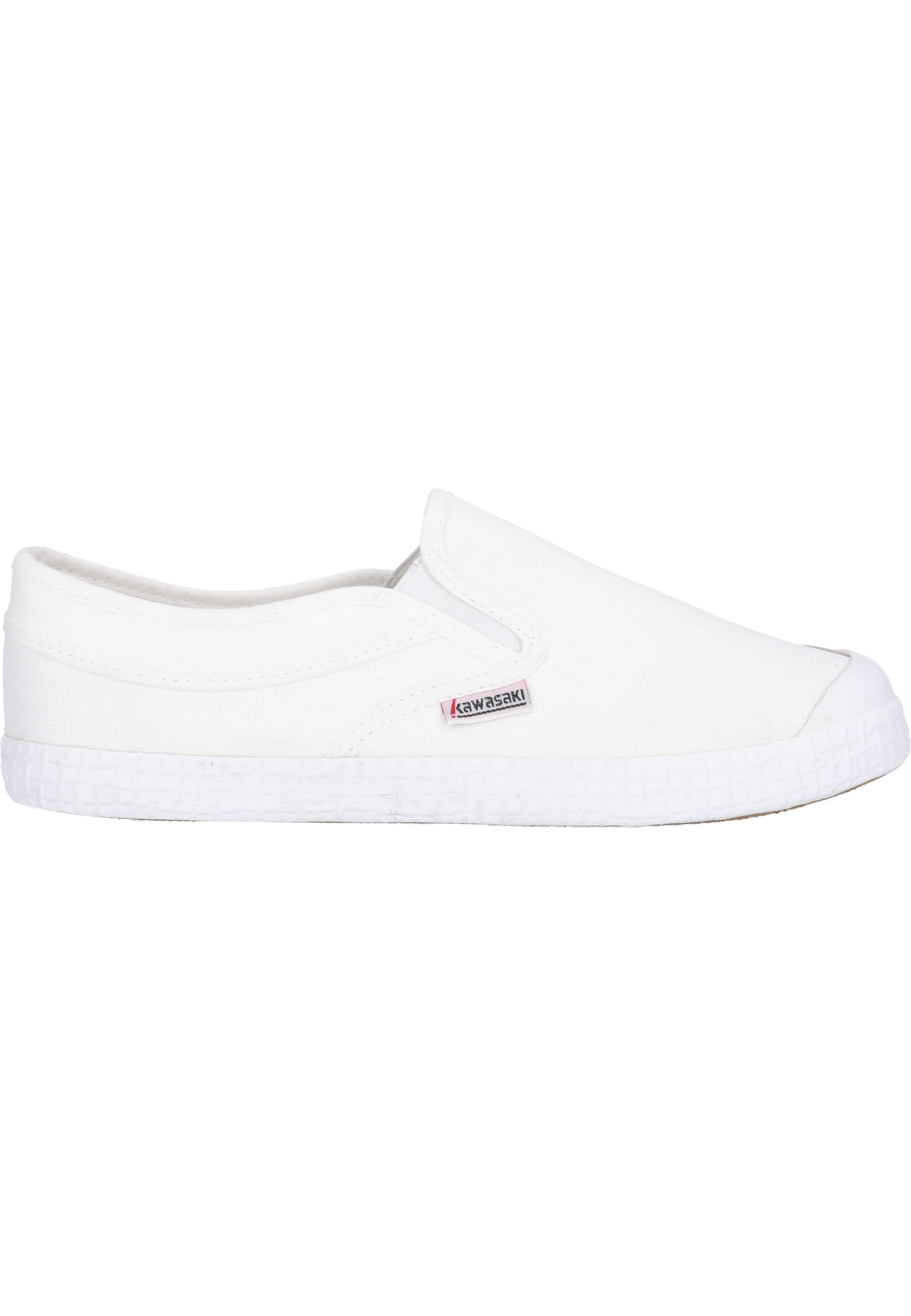 Kawasaki Sneaker »Slip On«, met elastische inzetstukken