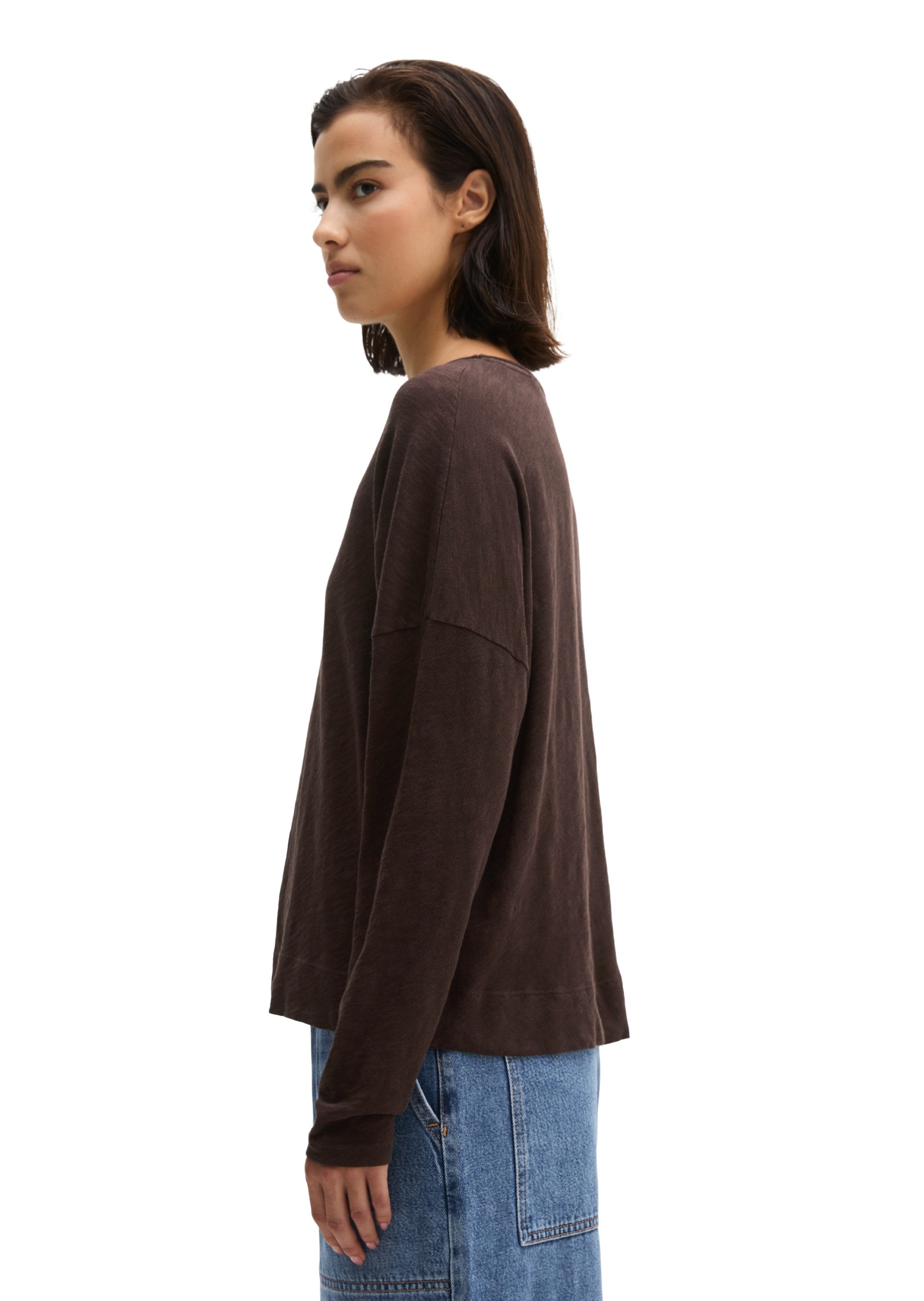 Marc O'Polo Langarmshirt »aus Organic Cotton-Qualität«