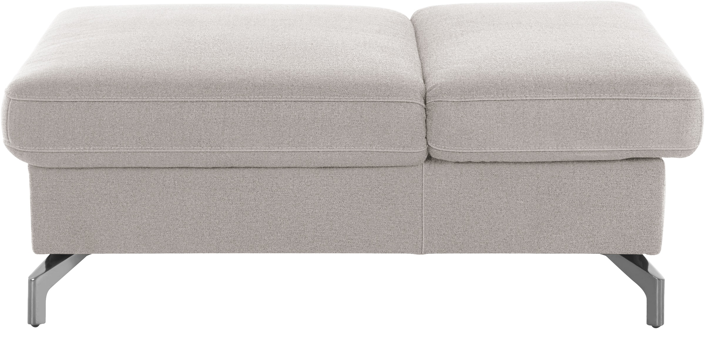 Thumbnail - sit&more Hocker "Brisbane", Fußhöhe 12 cm, mit Federkern und Klappfunktion