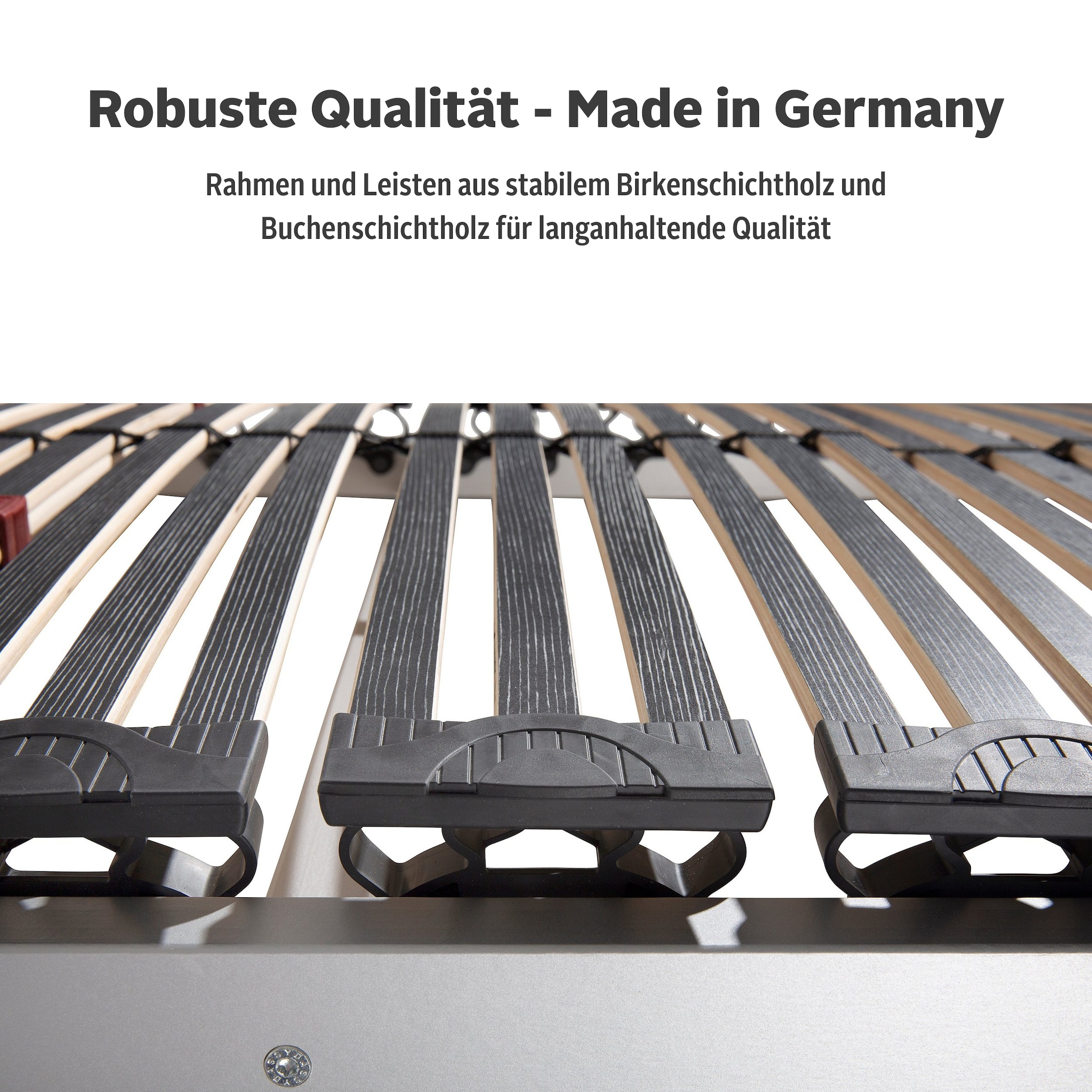 Home affaire Lattenrost »Imke, 90x200, 140x200 cm und weiteren Größen« Lattenrost für alle Matratzen, langlebig, ergonomisch, 7-Zonen