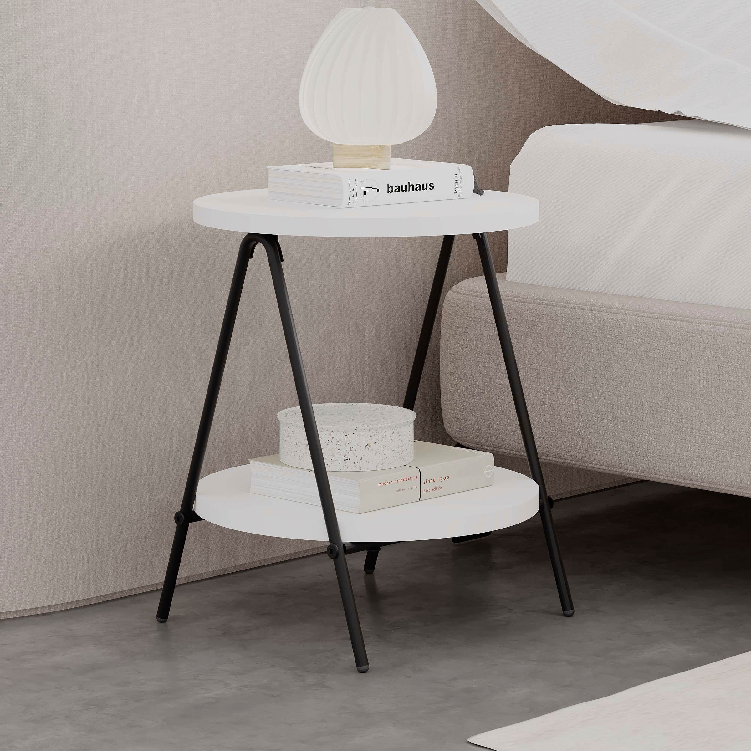 Decortie Beistelltisch "ESSEL BEISTELLTISCH", (Packung, 1 St.), Leichte Mon günstig online kaufen