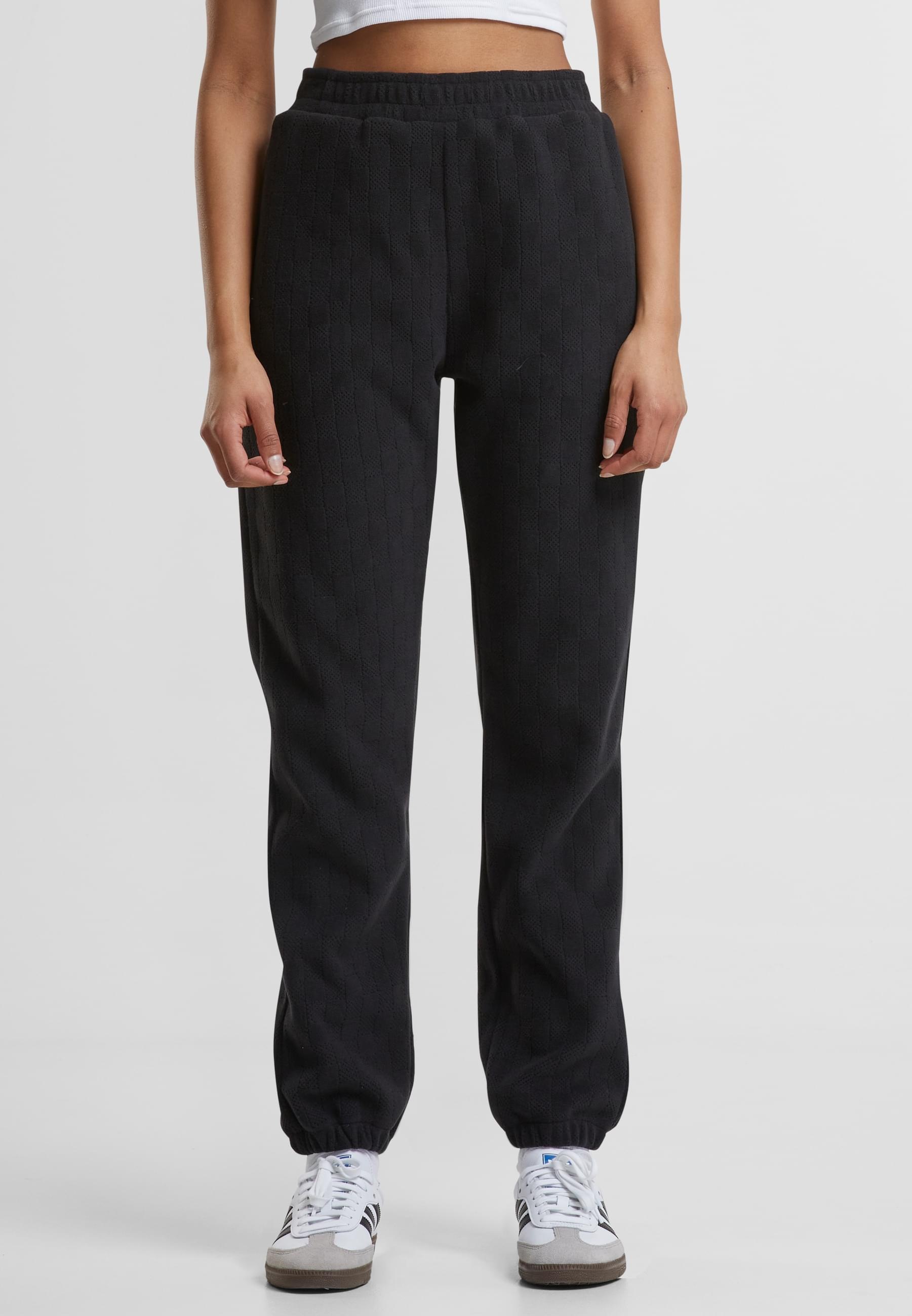 Thumbnail - URBAN CLASSICS Jogginghose "Urban Classics Ladies Jacquard Velvet Sweatpants"