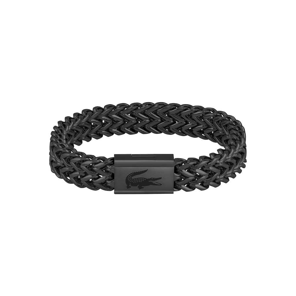 Lacoste Armband »Schmuck Edelstahl Armband Fantasiekette WEAVE«