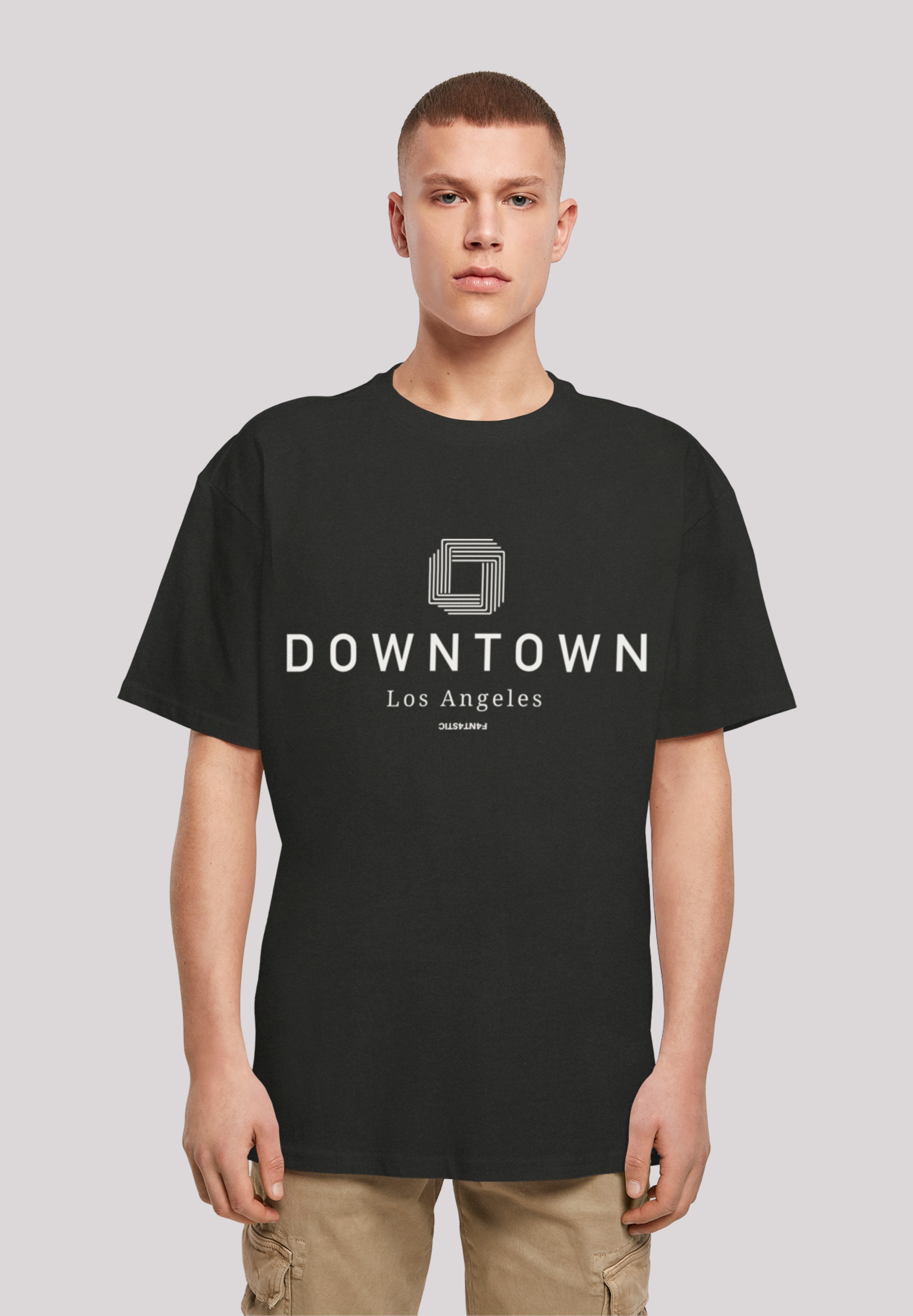 F4NT4STIC T-Shirt "Downtown LA OVERSIZE TEE", Print