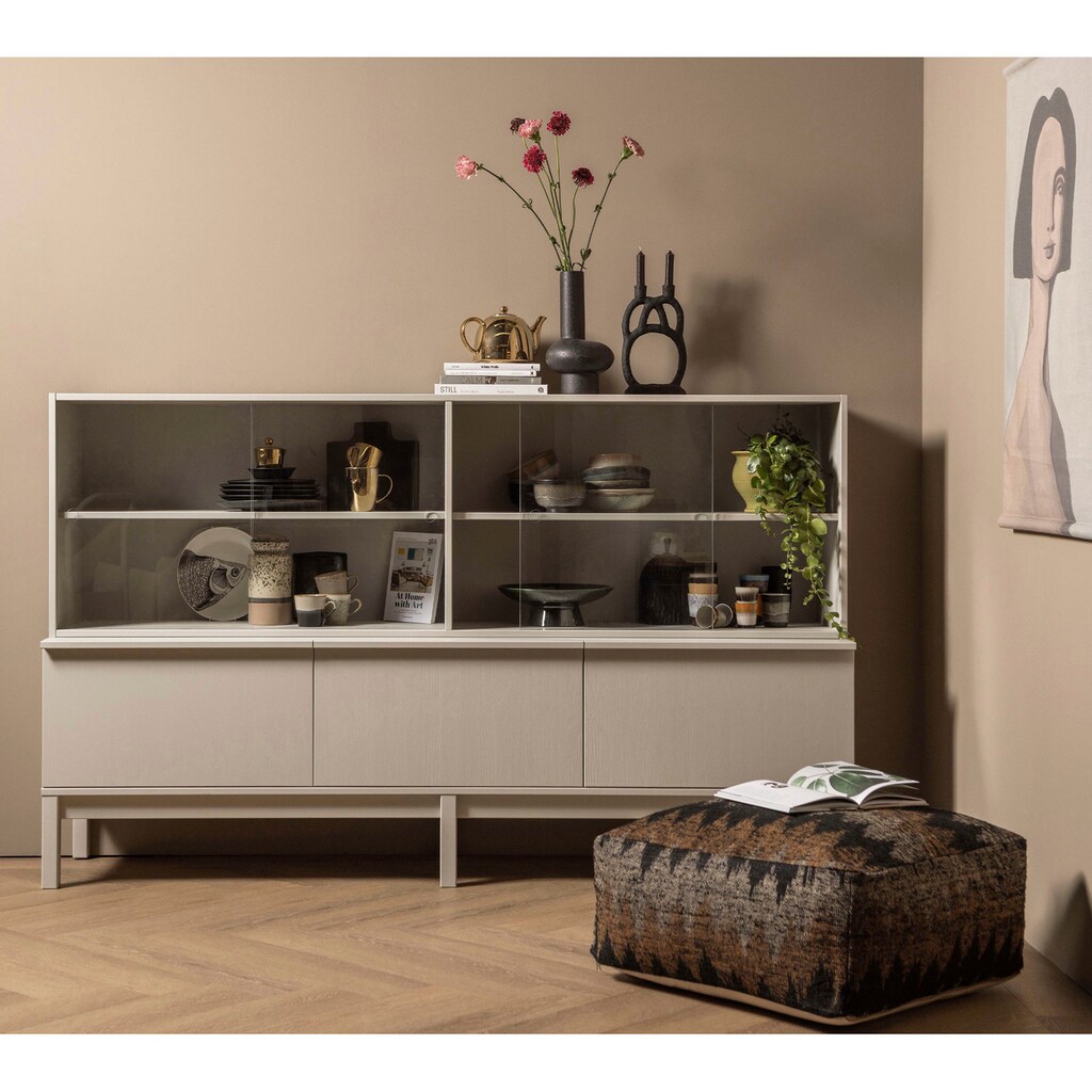 WOOOD Sideboard »Combi-Klink Wandkast Grenen Mist«