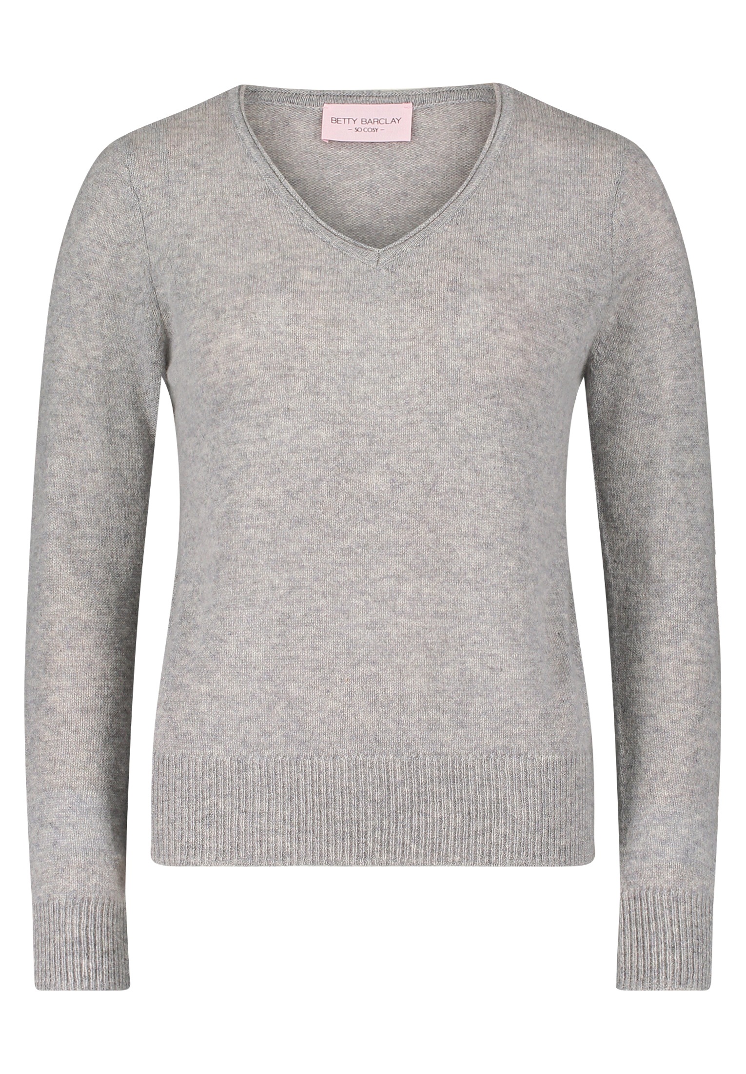 Betty Barclay Strickpullover »Betty Barclay Damen Kaschmir-Pullover mit V-Ausschnitt«, (1 tlg.), Strick