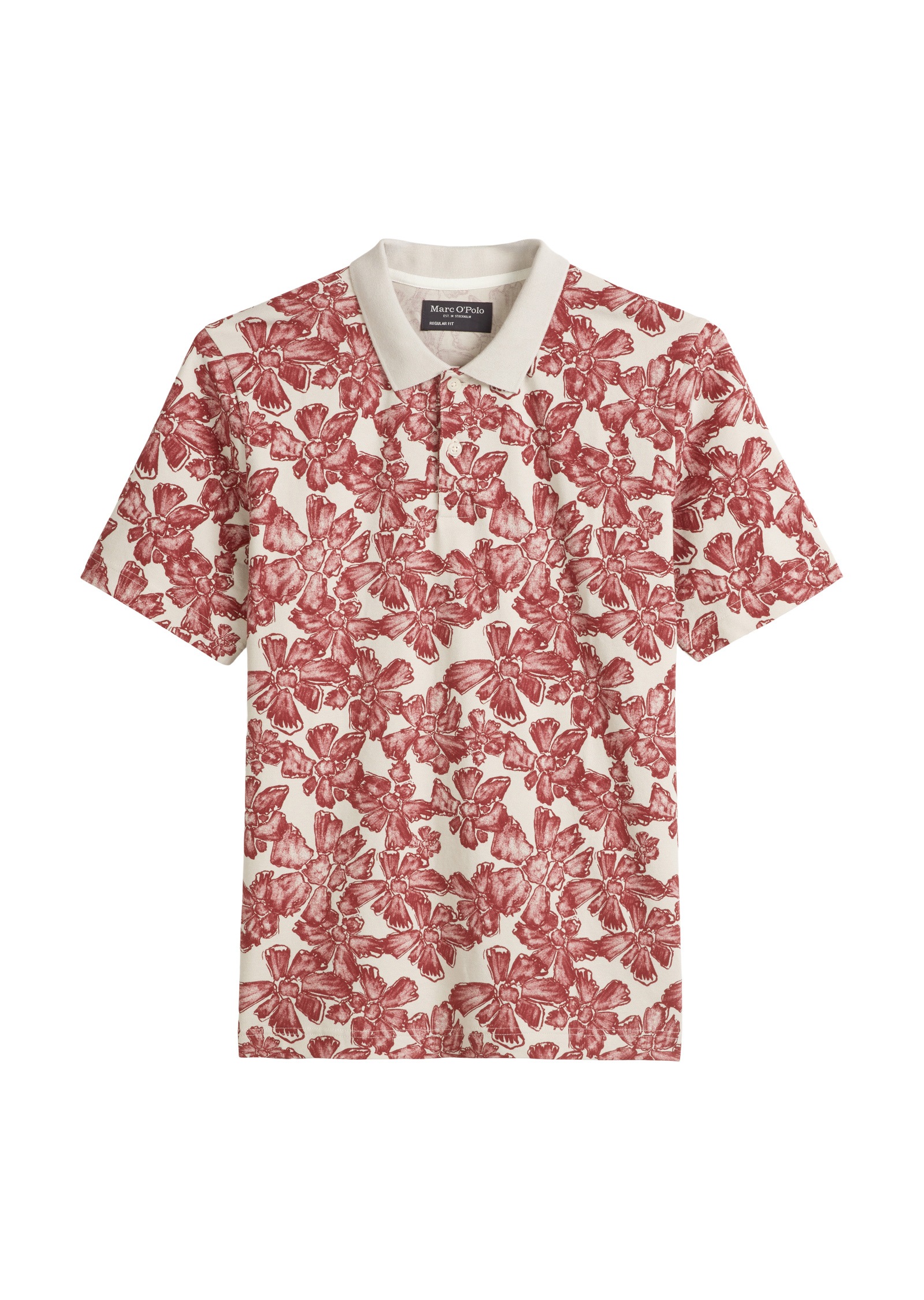 Marc O'Polo Poloshirt »aus Bio-Baumwoll-Mix«