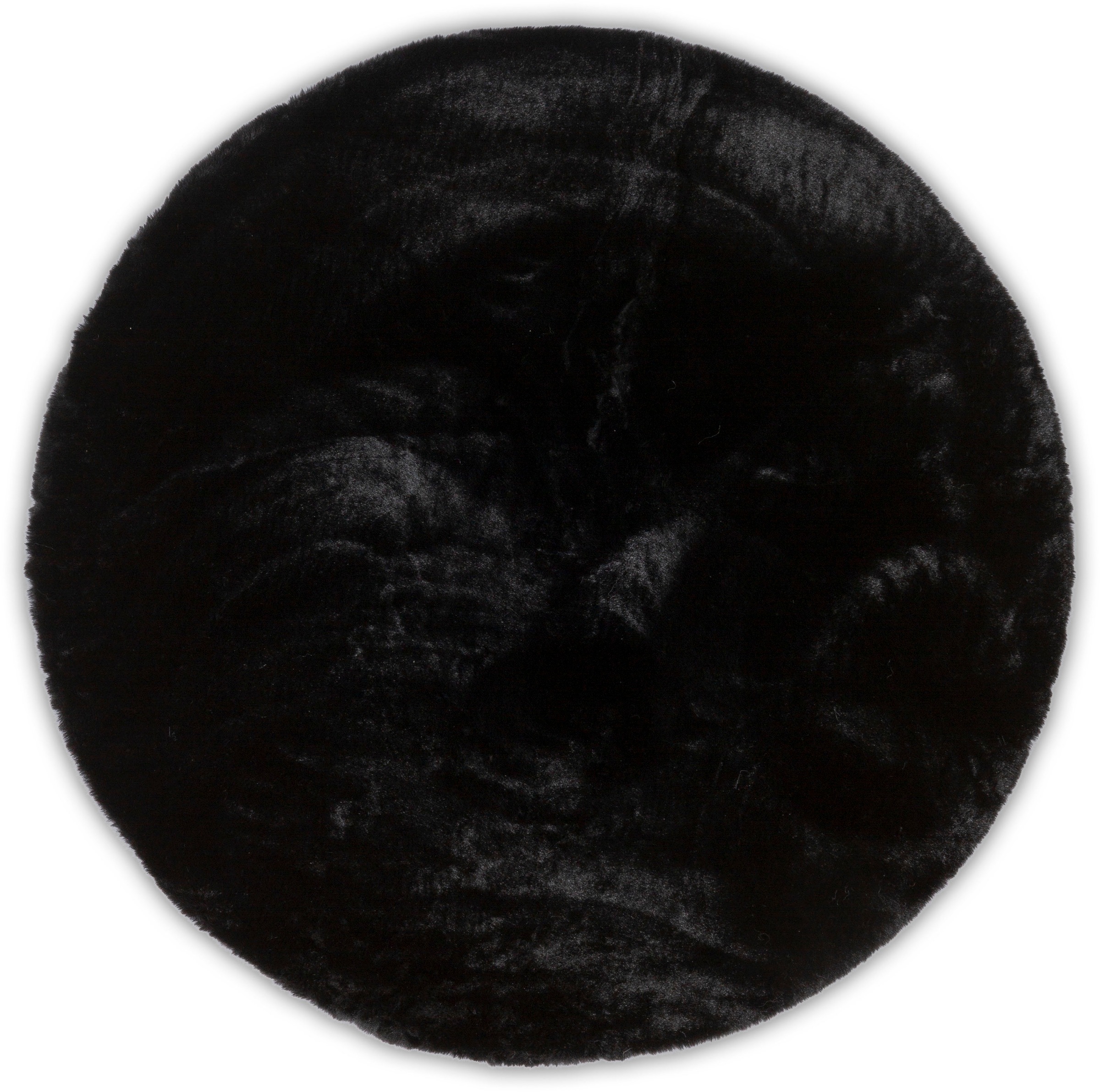 Gino Falcone Fellteppich "Kuschelteppich Chiara" rund 30 mm Höhe Kunstfell, günstig online kaufen