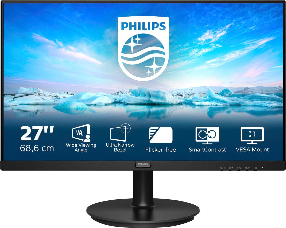 Philips LCD-Monitor »271V8LA/00«, 68,6 cm/27 Zoll, 1920 x 1080 px, Full HD, 4 ms Reaktionszeit, 75 Hz