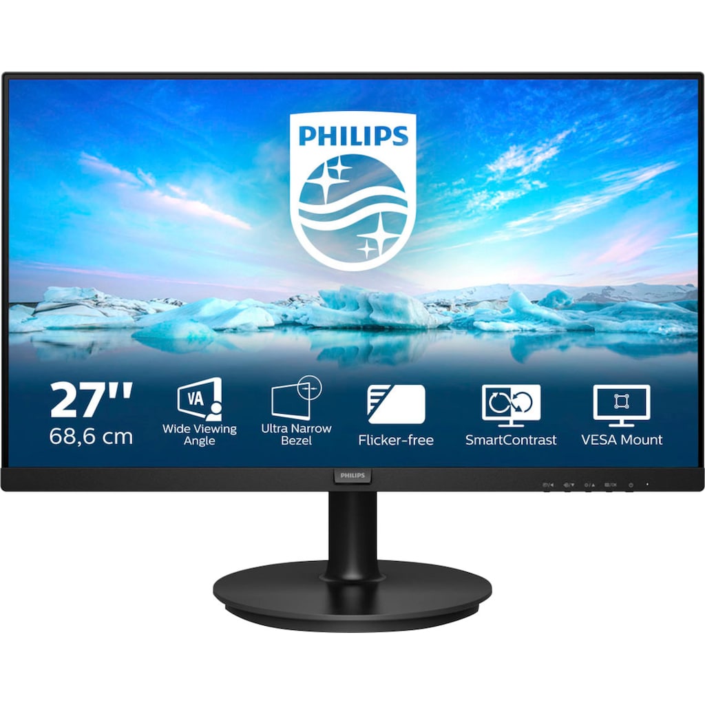 Philips LCD-Monitor »271V8LA/00«, 68,6 cm/27 Zoll, 1920 x 1080 px, Full HD, 4 ms Reaktionszeit, 75 Hz