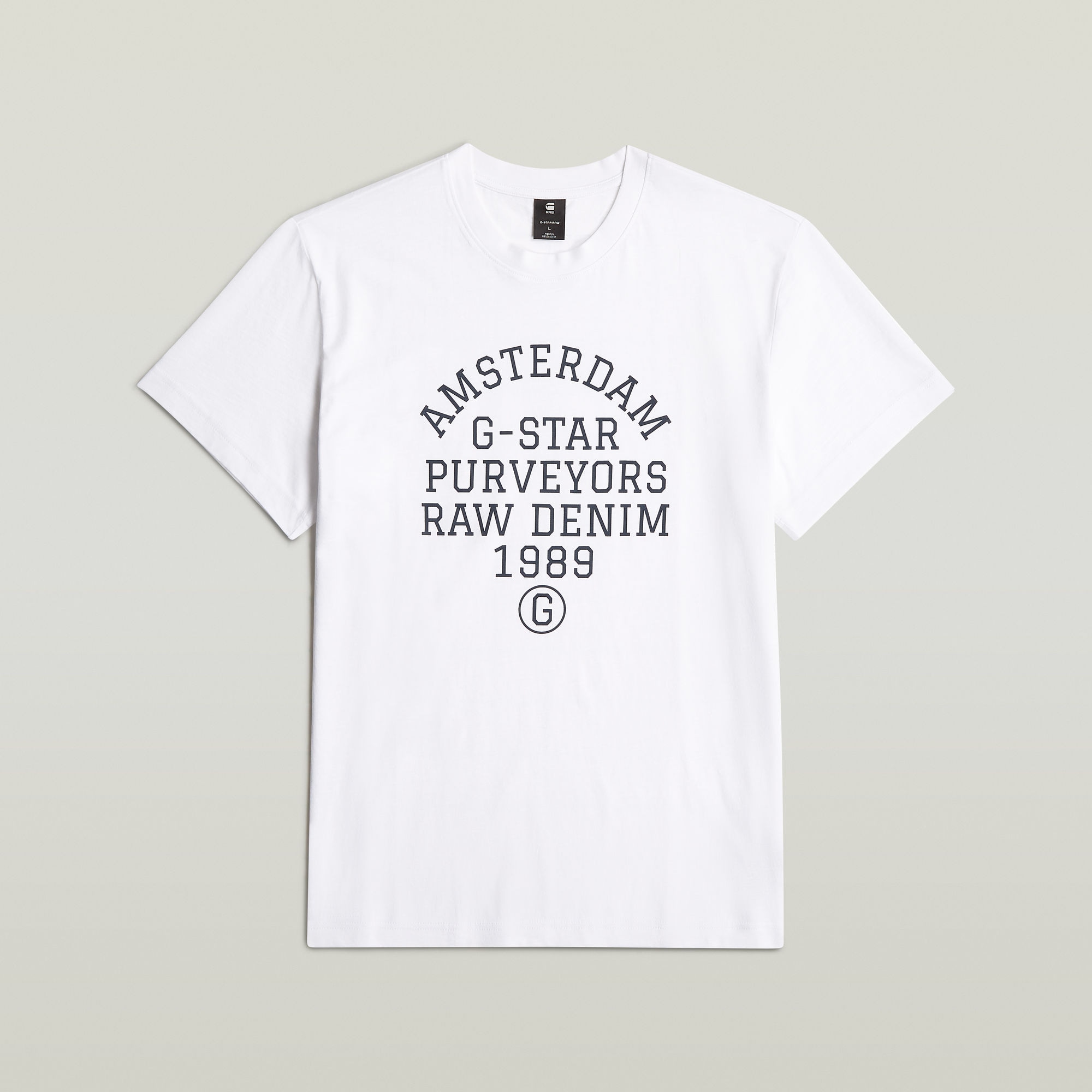 G-STAR T-Shirt »Purveyors« mit Rundhals, Frontprint