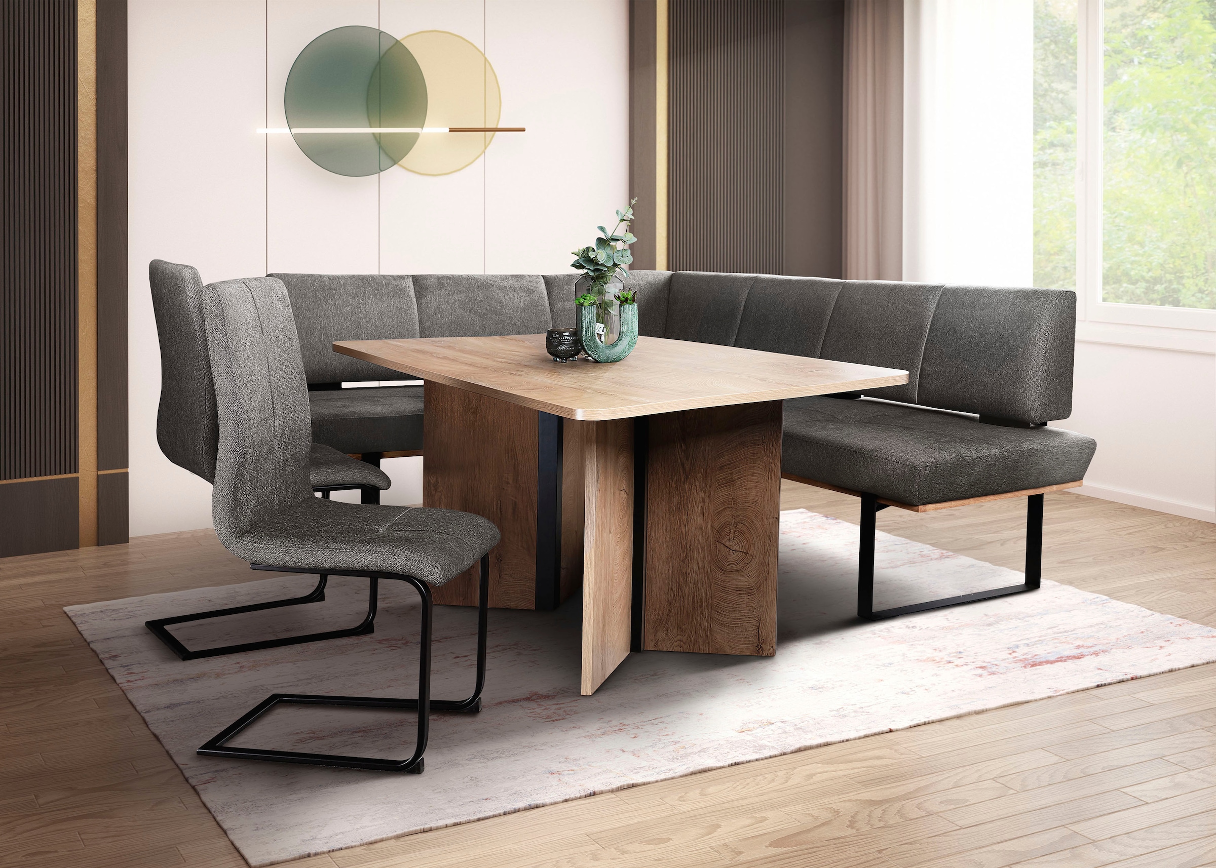 MCA »Arco«, stellbar, Raum cm, Eckbank furniture Eckbank 200 bis 500 kg kaufen belastbar frei | im BAUR Breite
