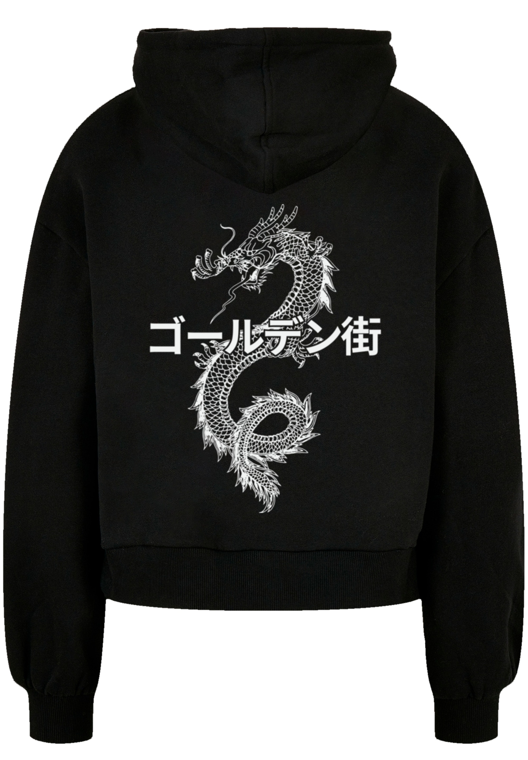 F4NT4STIC Kapuzenpullover »Drache Japan Golden Gai«, Print
