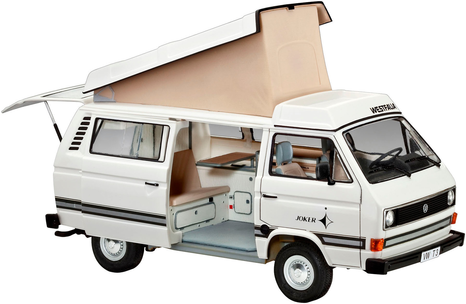 Modellbausatz »Volkswagen T3 Camper«, 1:25, Made in Europe