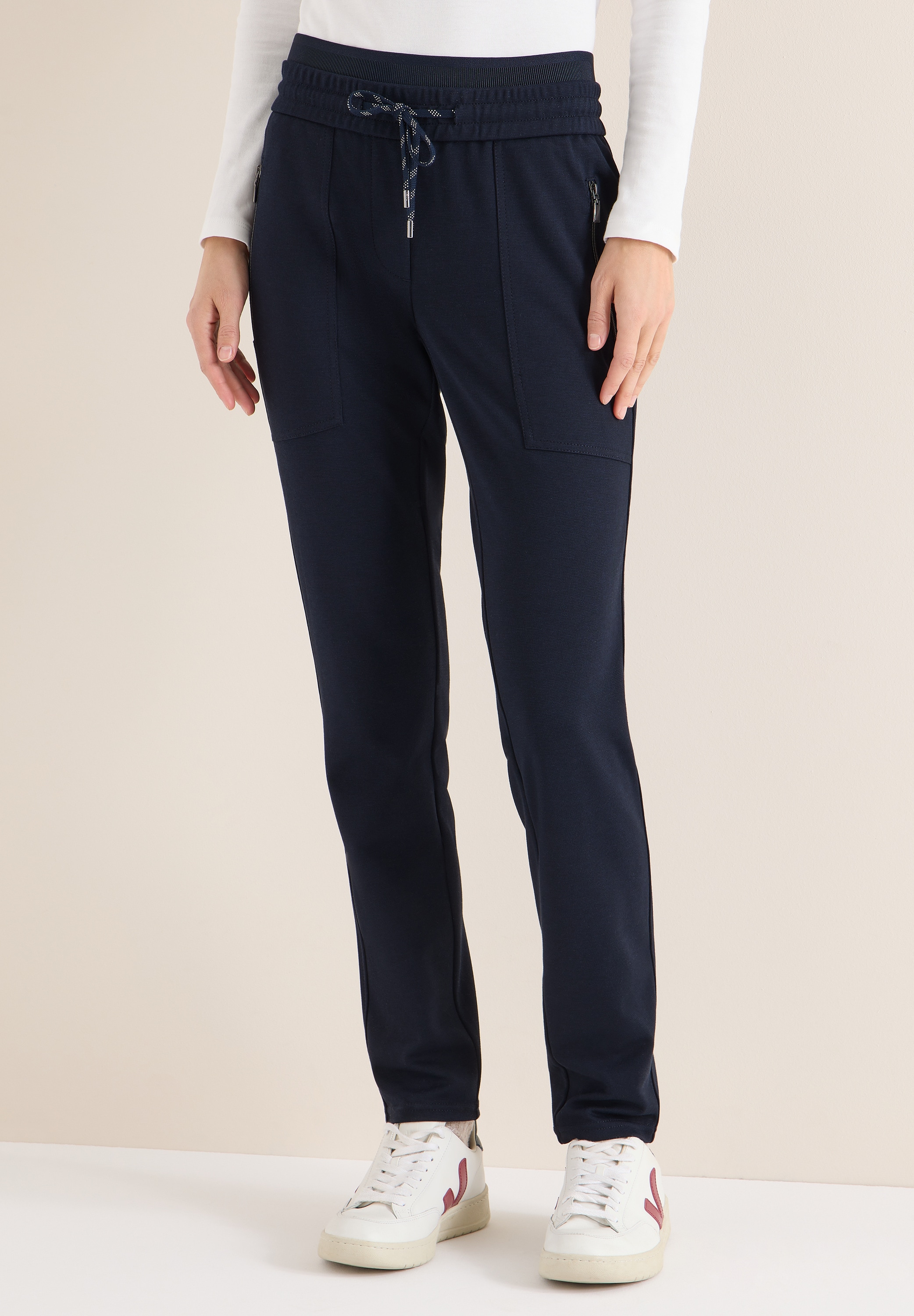 Cecil Jogger Pants Elastikbund mit Tunnelzug günstig online kaufen