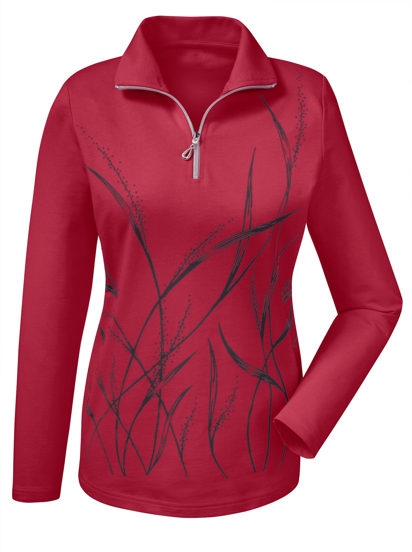 Classic Basics Langarm-Poloshirt "Winter-Shirt" 1 Stk. tlg. günstig online kaufen