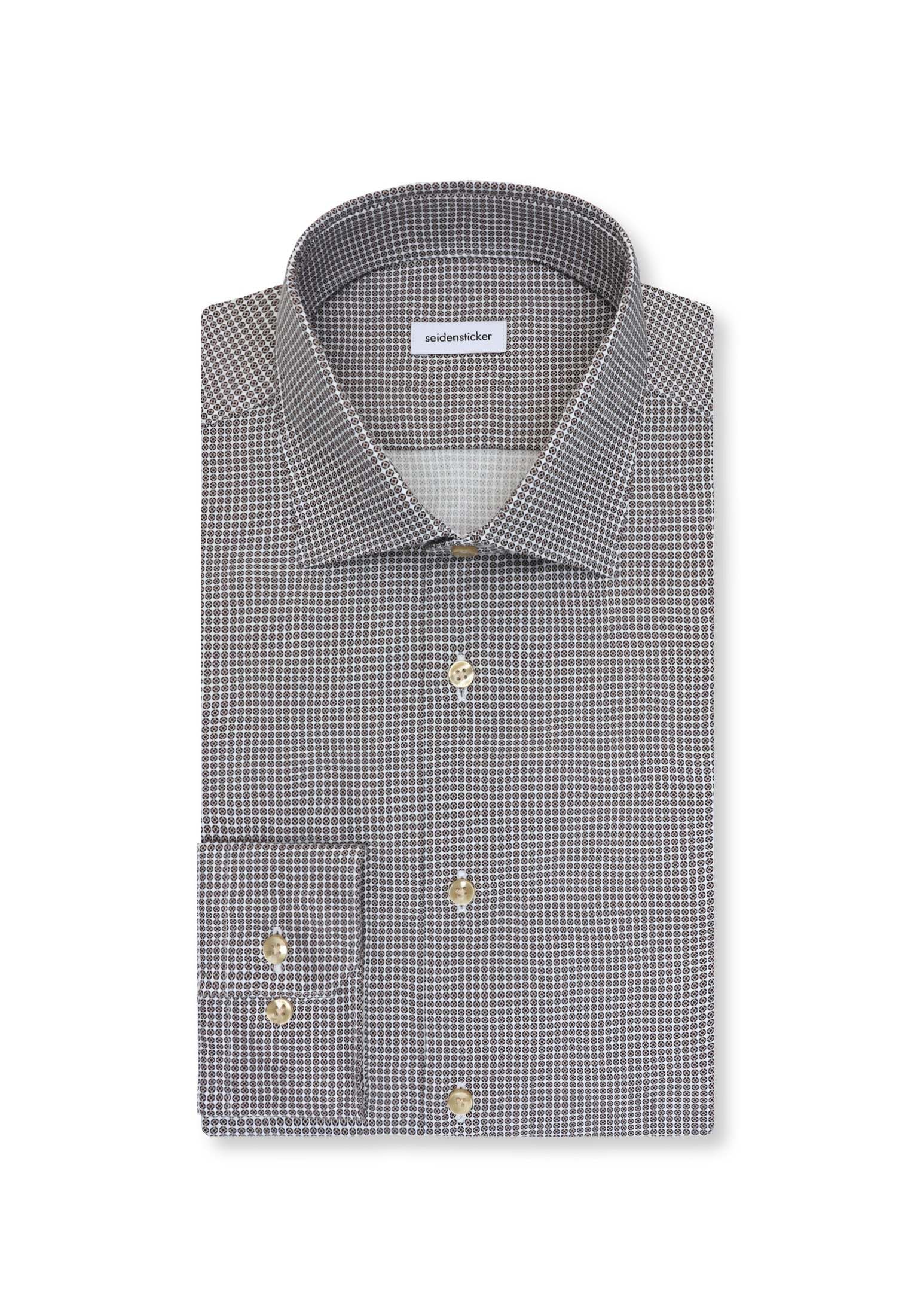 seidensticker Businesshemd "Schwarze Rose" X-Slim 1/1 Kentkragen Druck günstig online kaufen