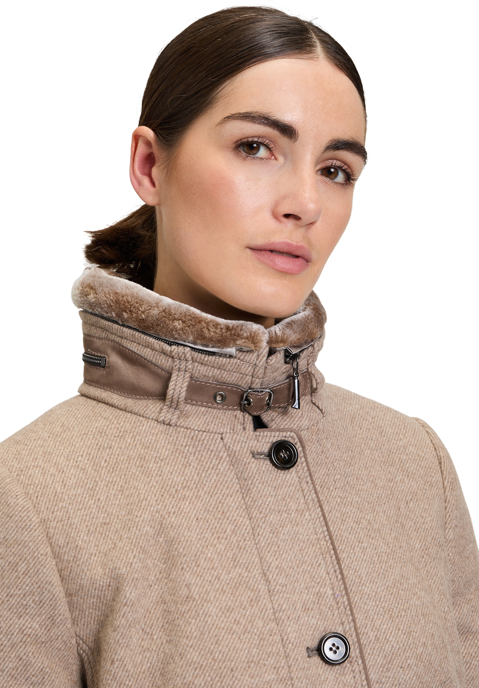 Gil Bret Wolljacke »Damen mit Stehkragen«