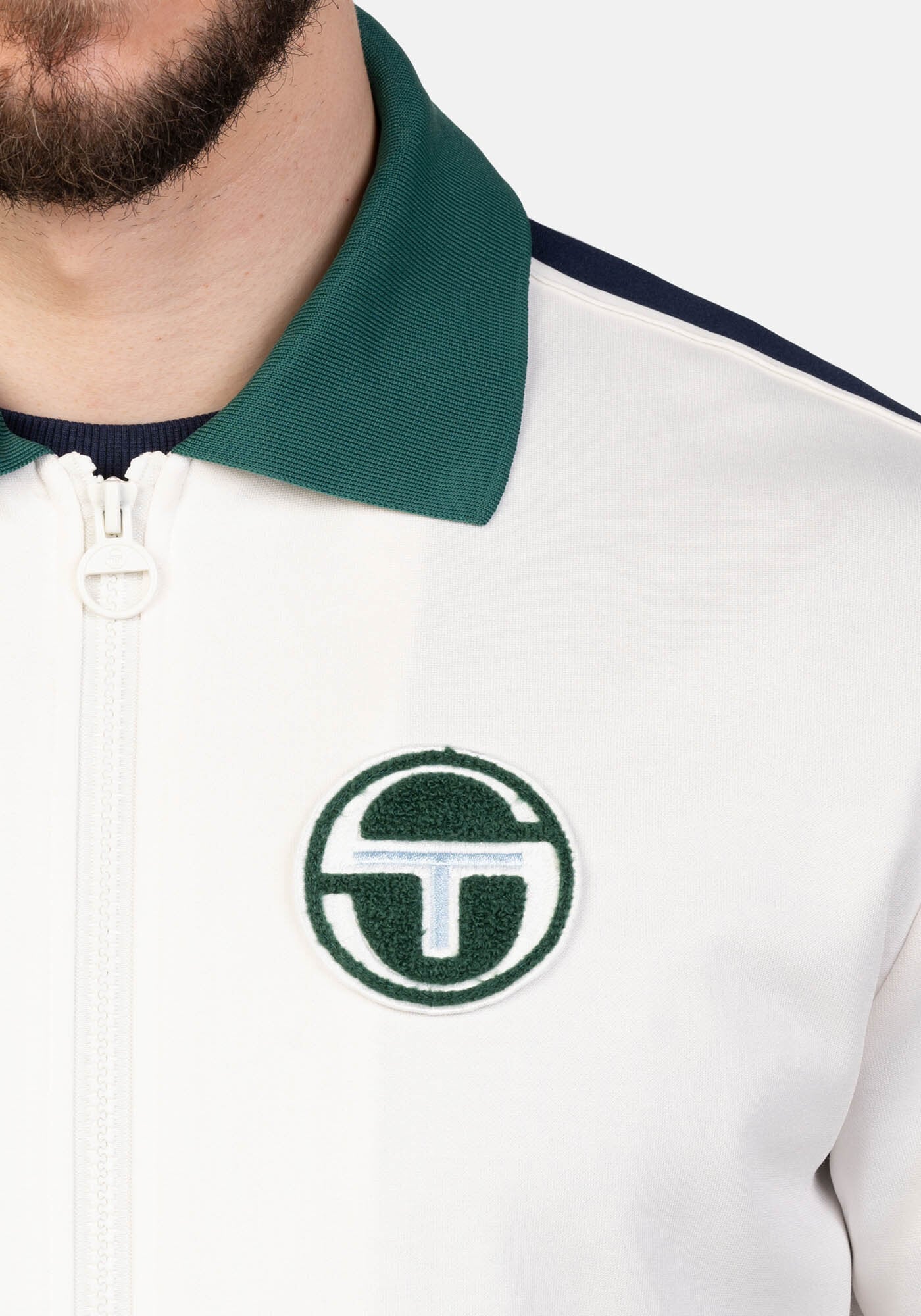 Sergio Tacchini Trainingsjacke »MONTE TRACK TOP Herren«, ohne Kapuze, Trainingsjacke Herren, leichte Jacke, Retro, Sportjacke, Outdoor, Sale