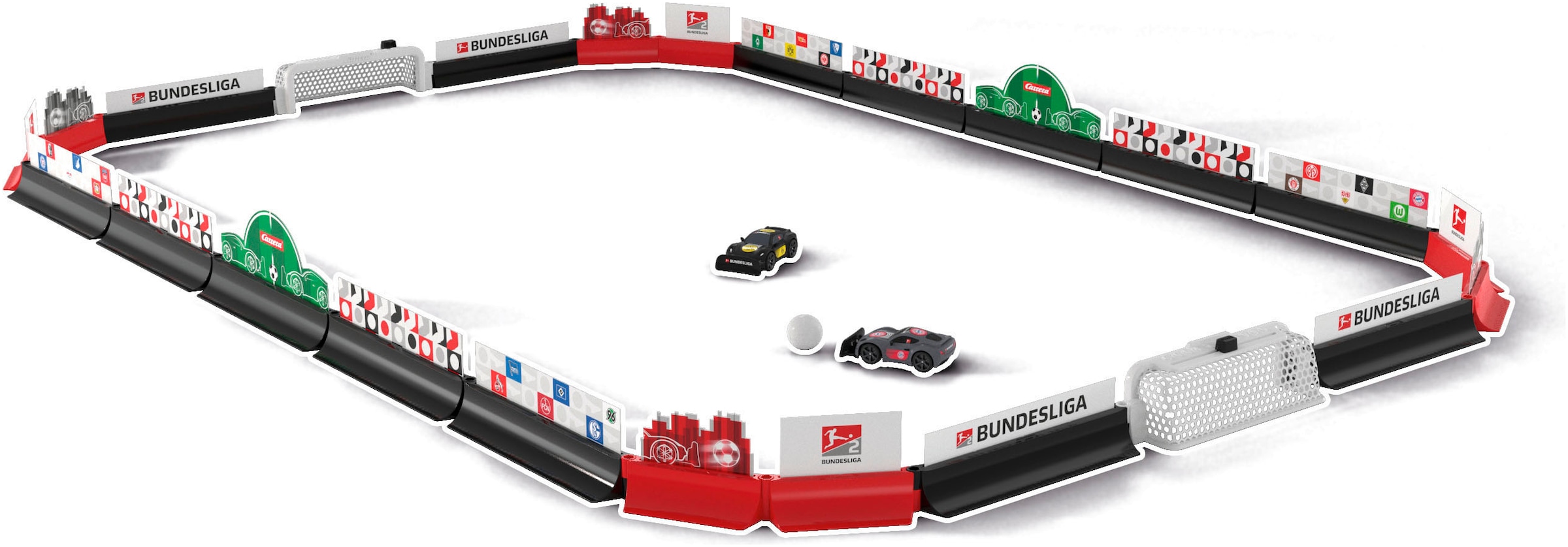 Carrera® RC-Auto »Carrera® RC Fußball Set Bundesliga, inkl. Sticker von 24 Clubs«