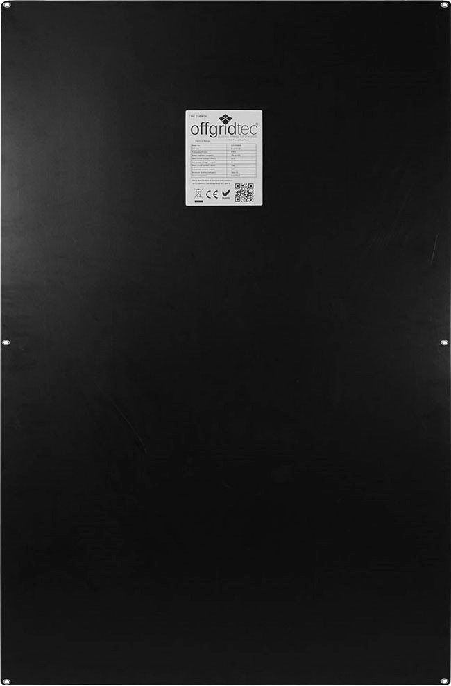 offgridtec Solarmodul »PCB-ETFE 100W 39V semiflexibles Solarpanel«, hervorragender Schutz durch EFTE High-Tec Kunststoff